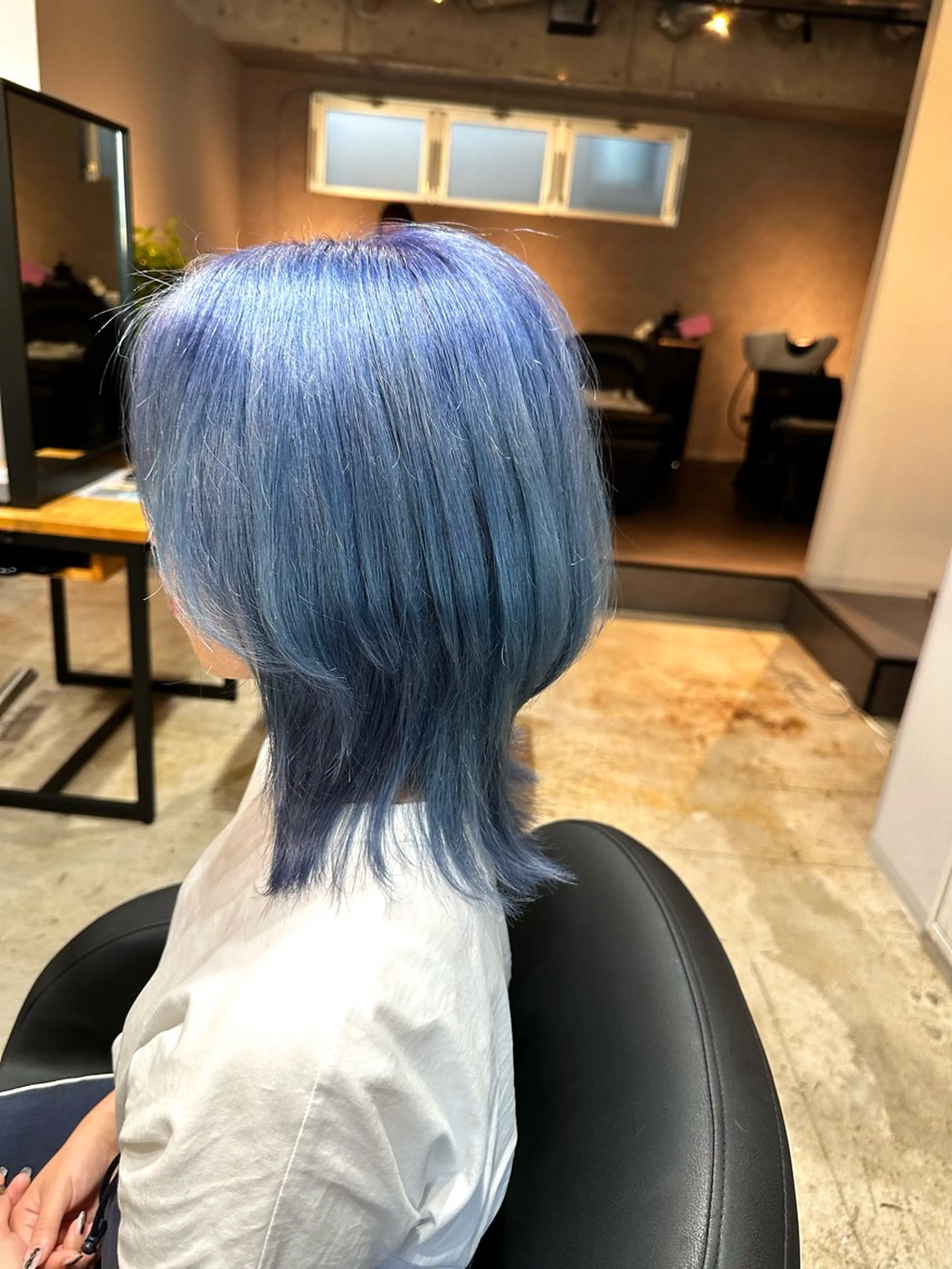 ミディアム カラー カット ヘアカラー トリートメント ✨髪質改善/ハイトー ン/艶髪高山のヘアスタイル