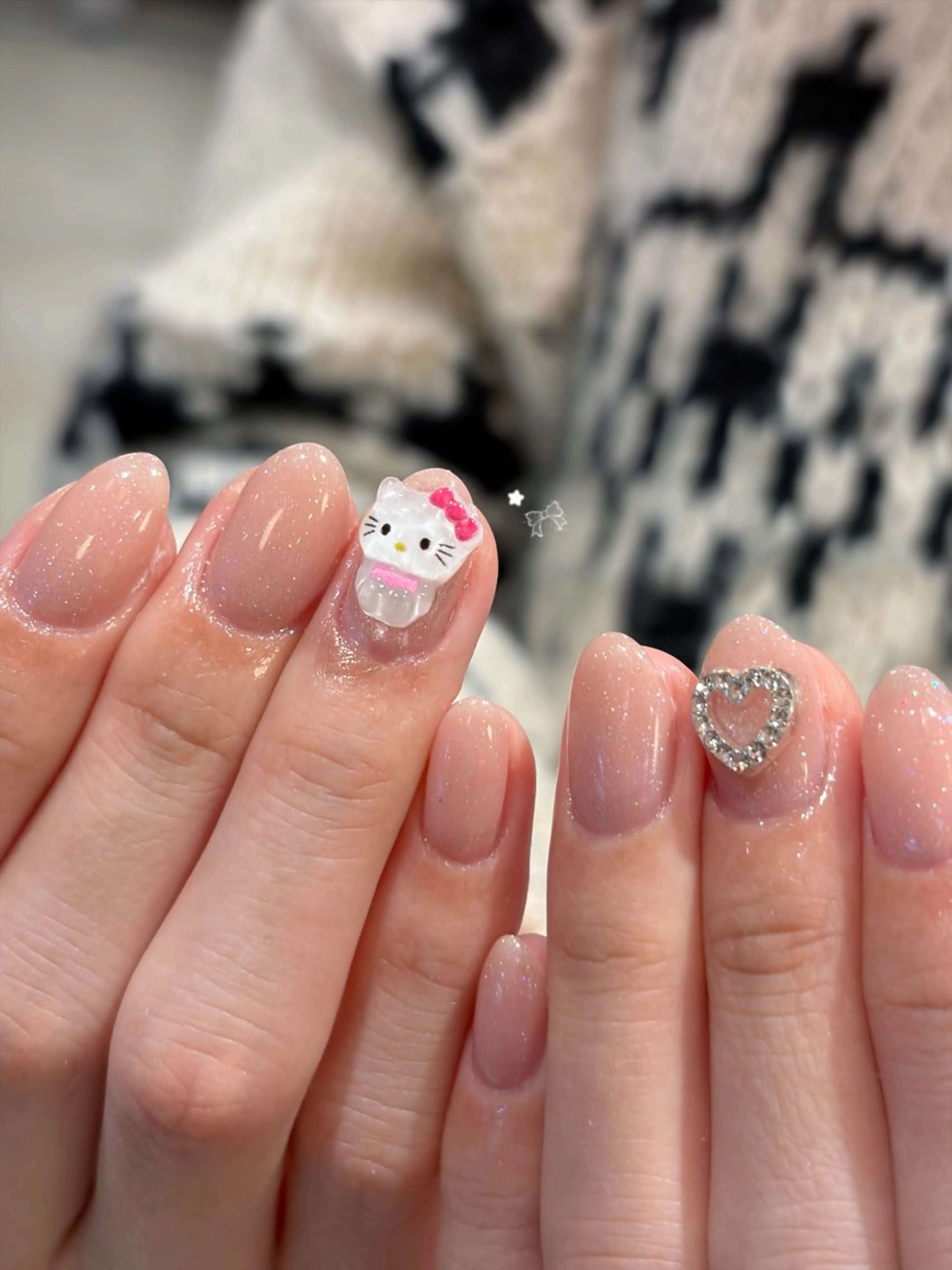 ネイル ブラウン フレンチネイル ガーリー シンプルネイル ワンホンネイル ハンドネイル フットネイル ailed'Ange 🍒miuのネイルデザイン