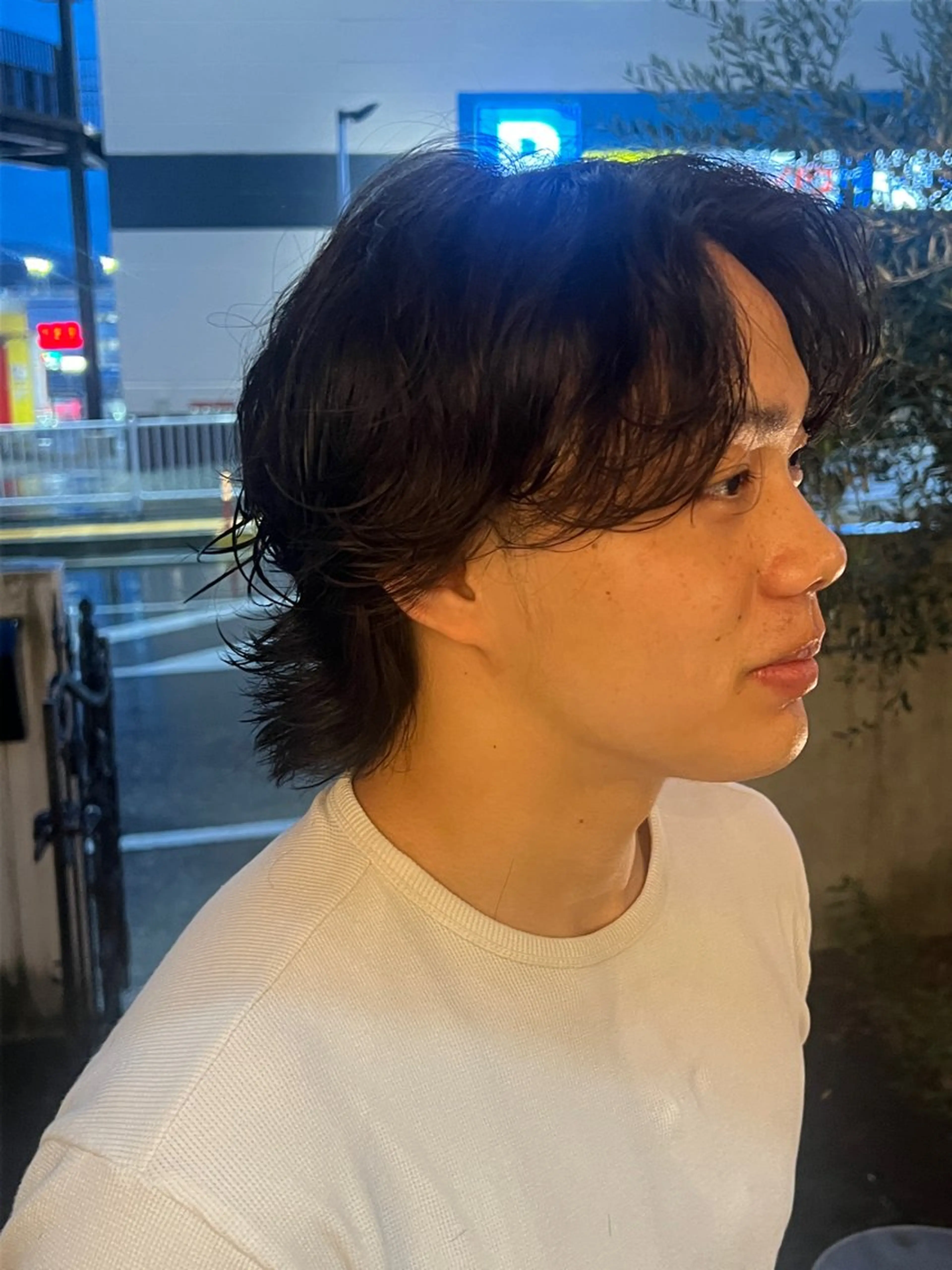 パーマ メンズ 冨永 萌のヘアスタイル