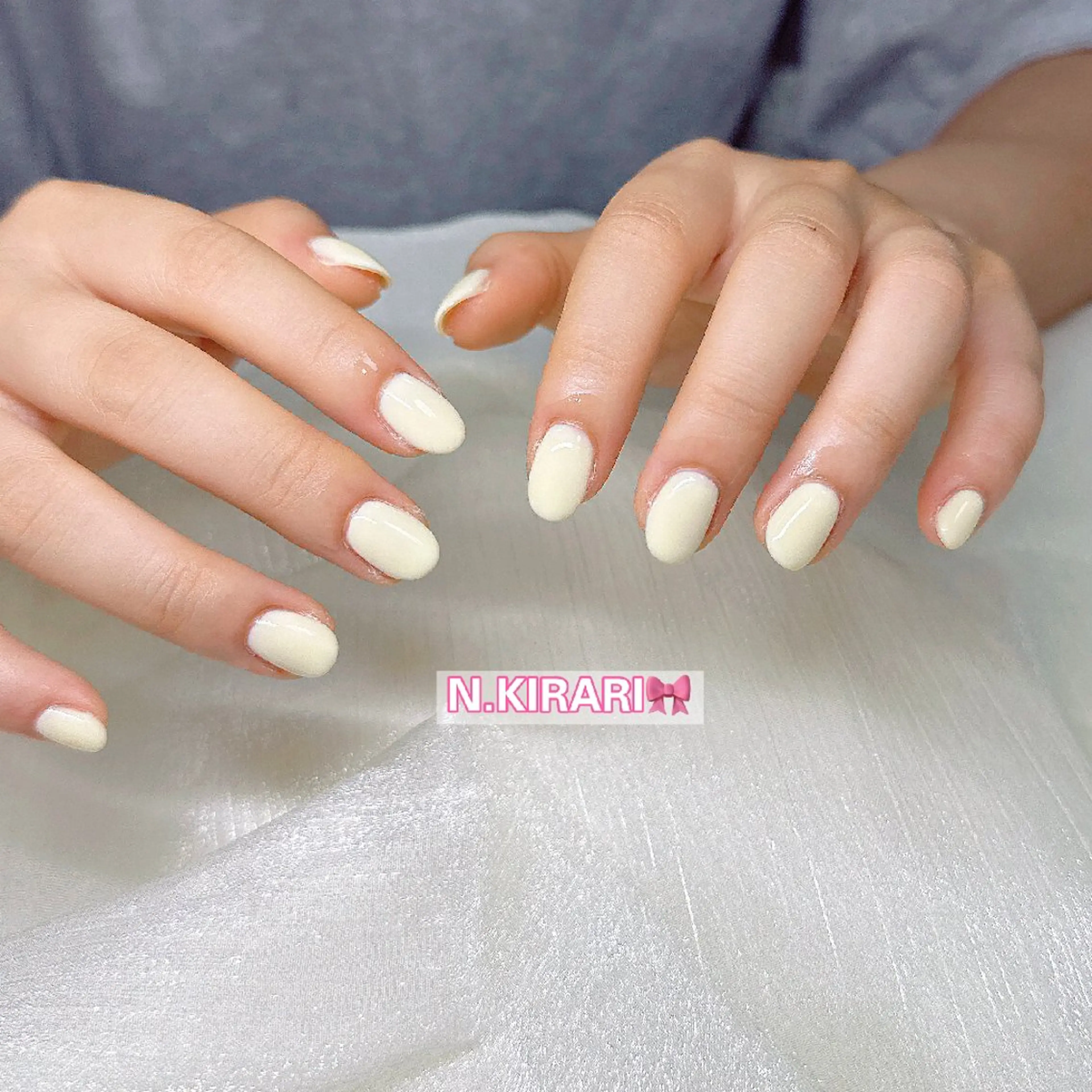 ネイル ハンドネイル ハンドケア 🎀 ユズ 🎀のネイルデザイン