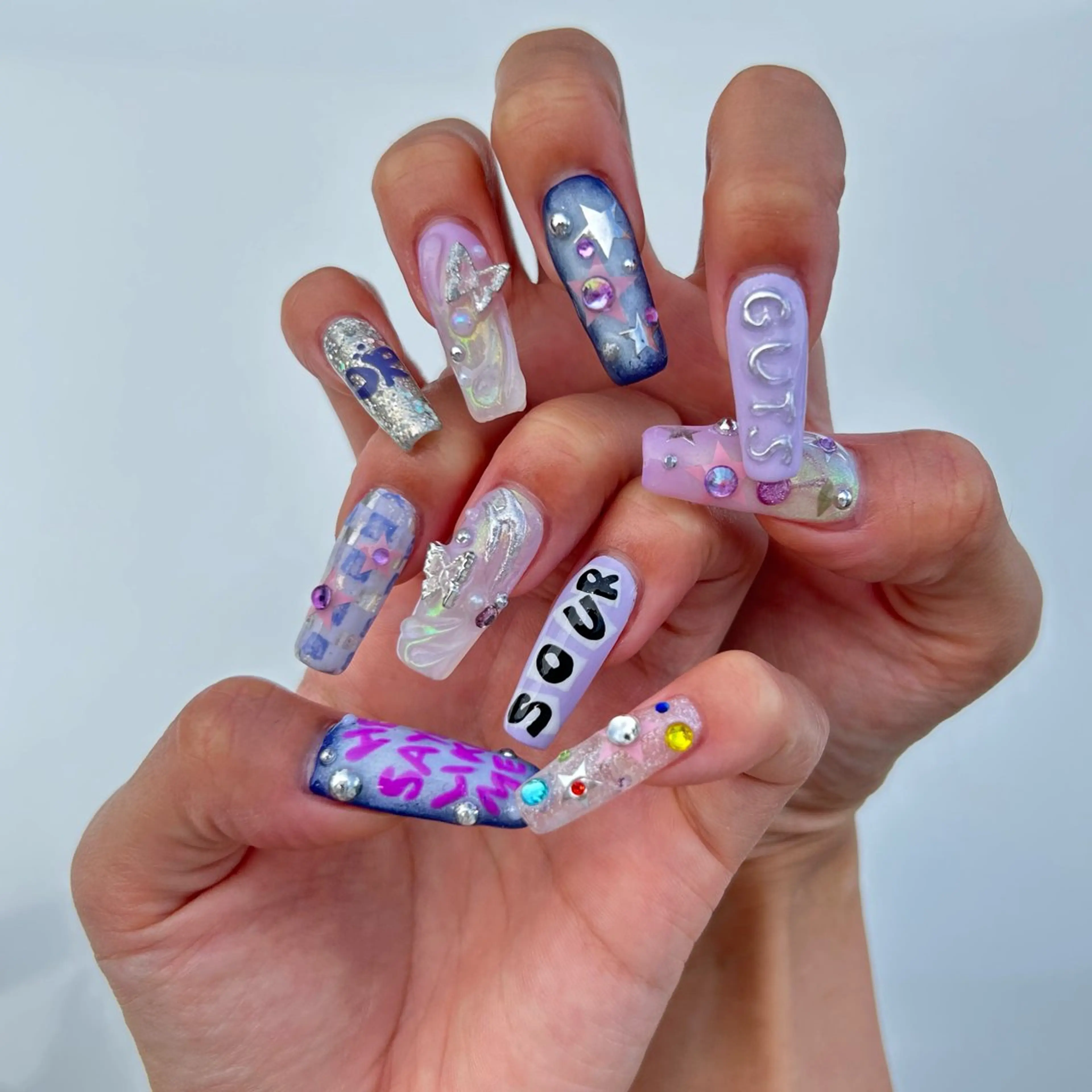 ネイル 持ち込み alien girl所属・aliengirl Ayuのネイルデザイン