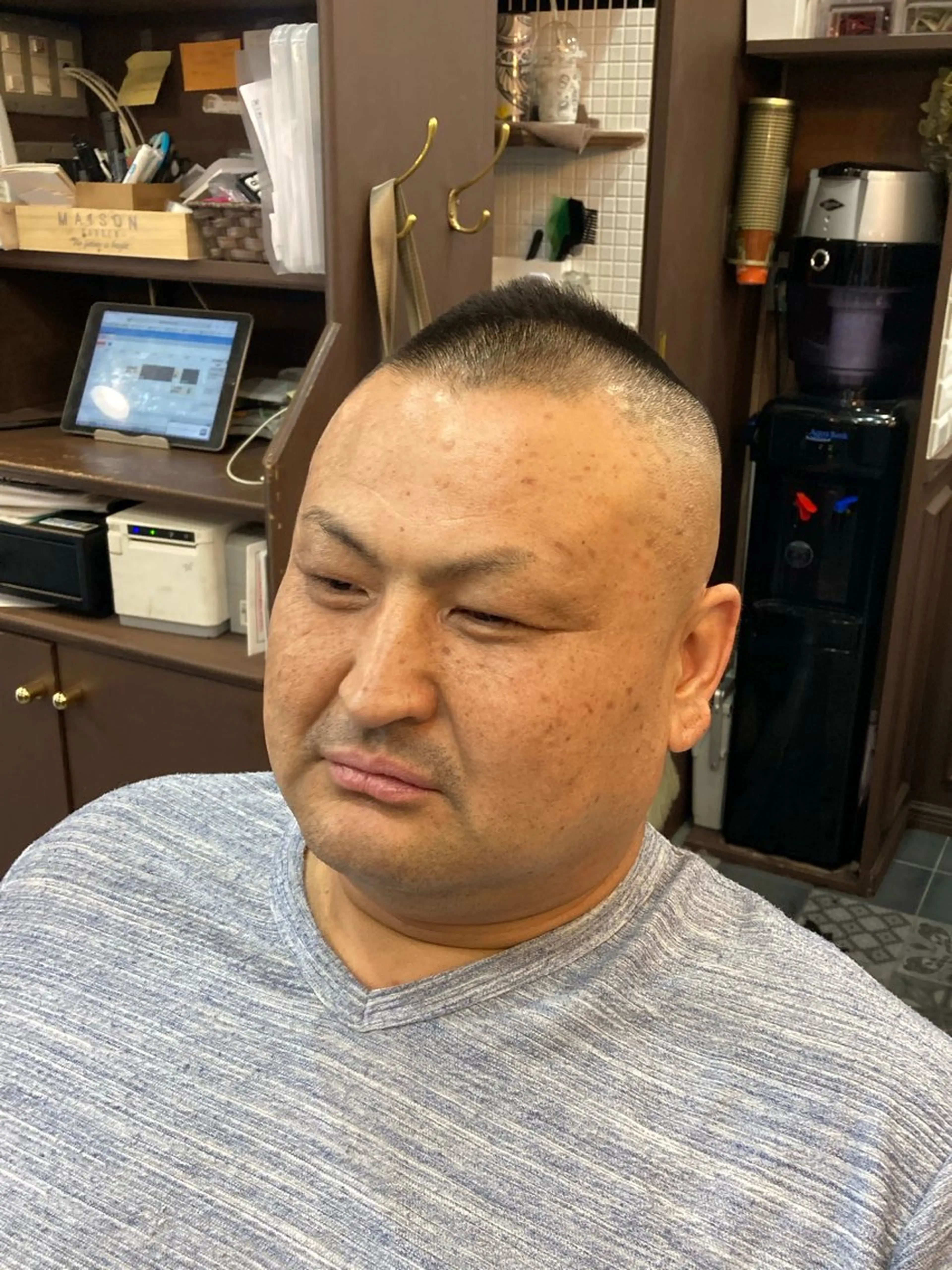 メンズ ルピナス中田店長 山口大地のヘアスタイル