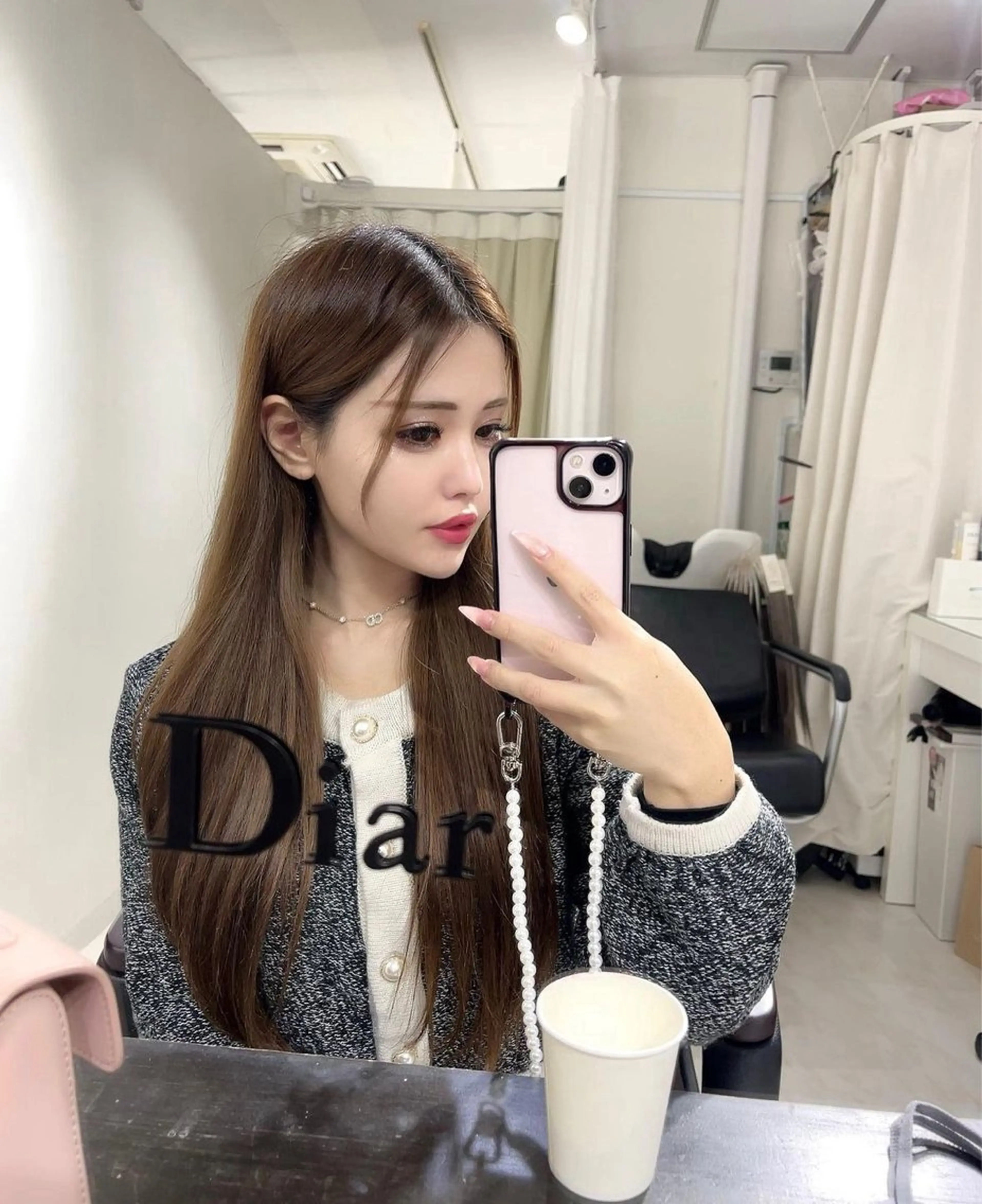 ロング カラー カット ヘアカラー 【Diar】オーナー アキヨシケンタのヘアスタイル