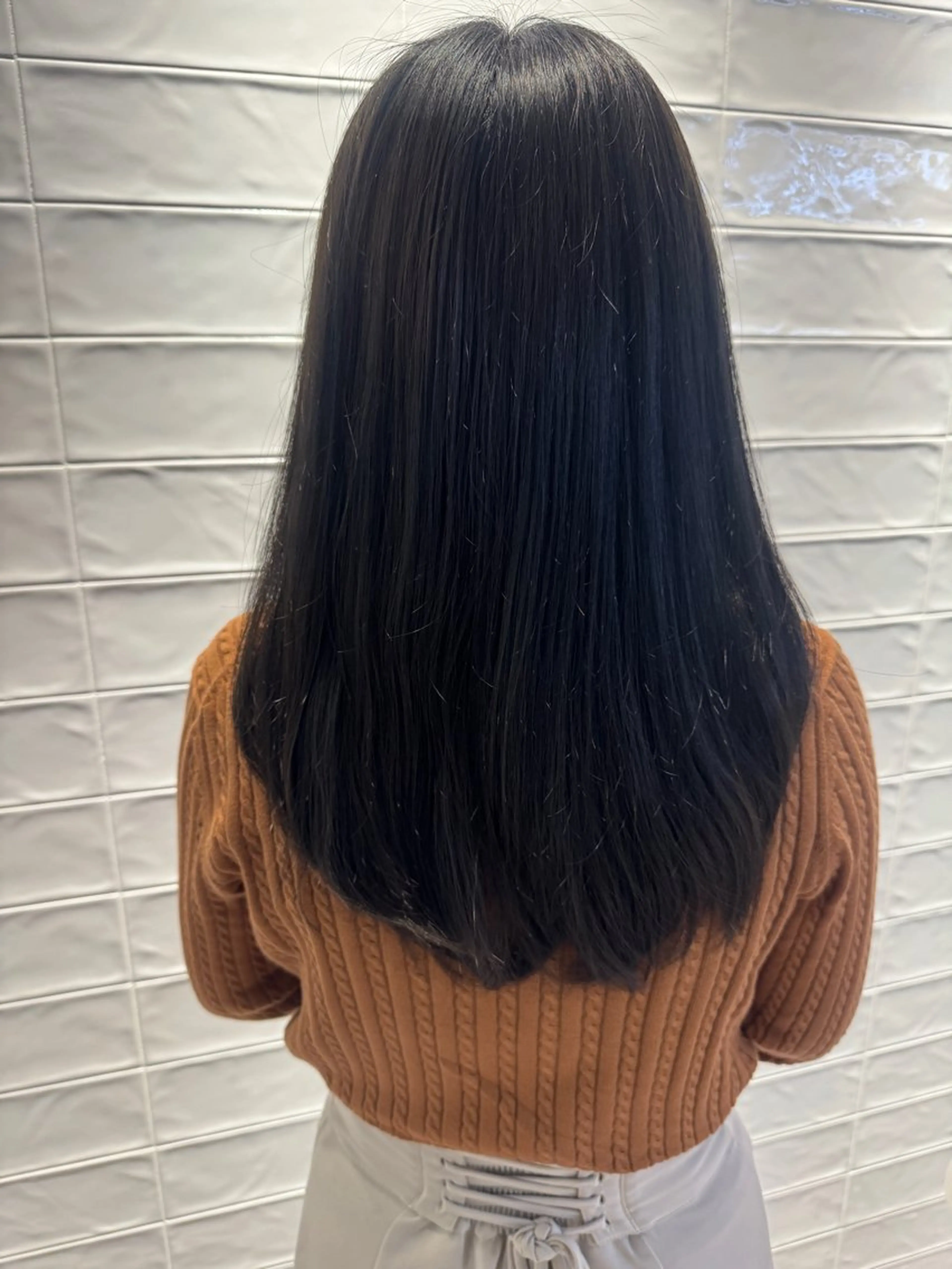 ロング カラー 橋本 りくのヘアスタイル