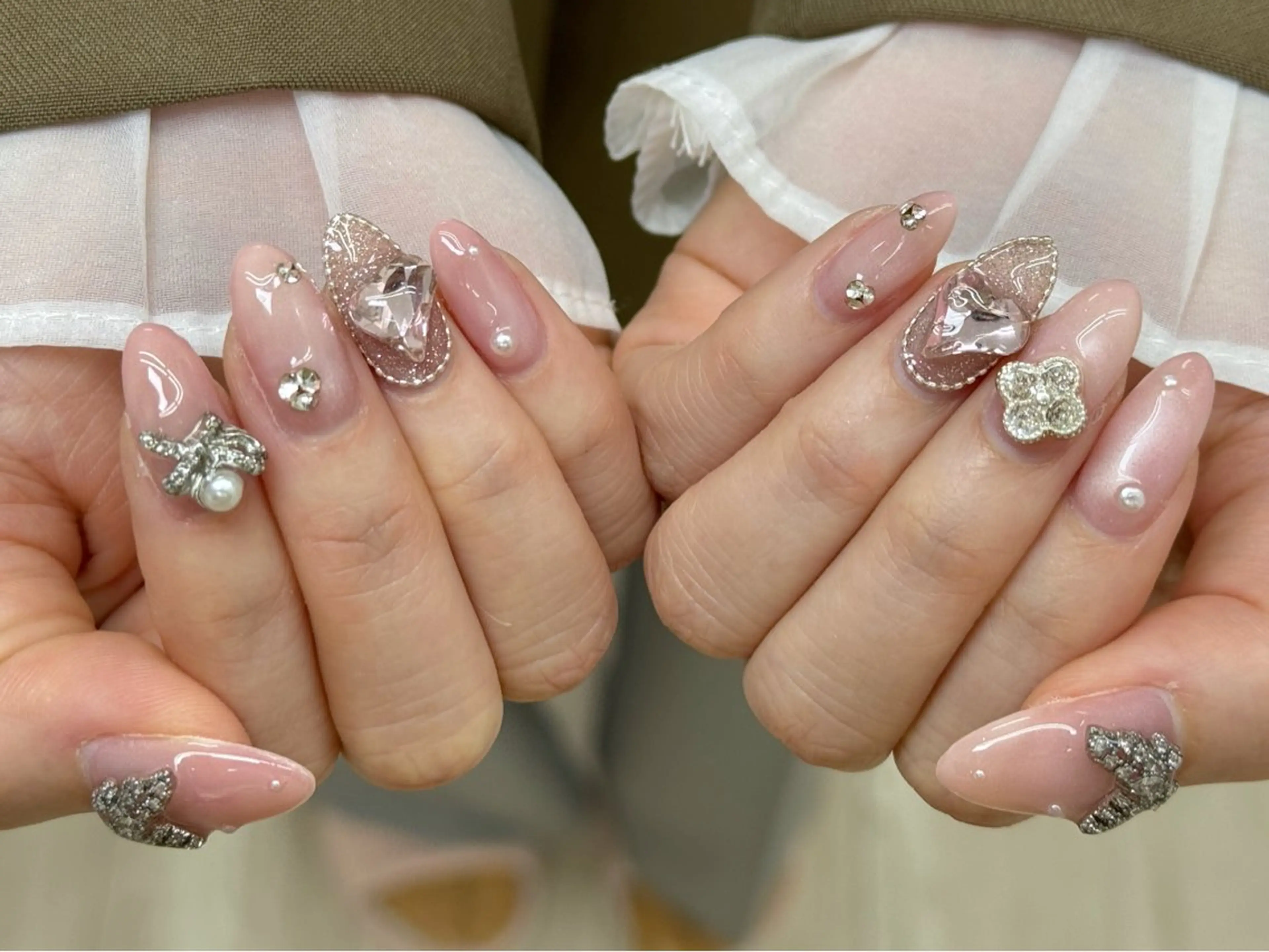 ネイル ハンドネイル OCEAN nail パラジェル　取扱い店のネイルデザイン