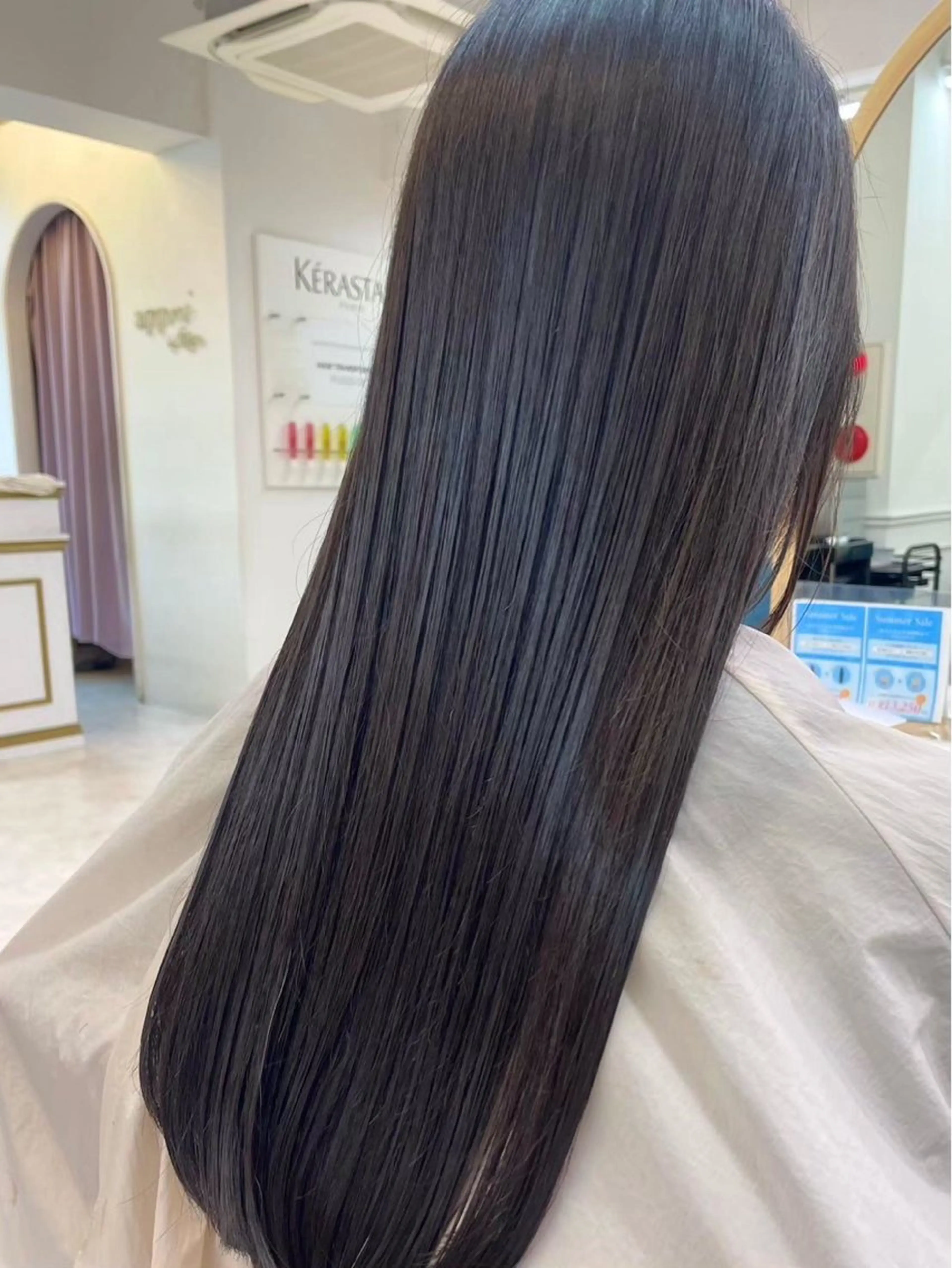 ロング 縮毛矯正 ✨縮毛矯正✨艶髪✨️ 髪質改善✨鴻巣✨️のヘアスタイル