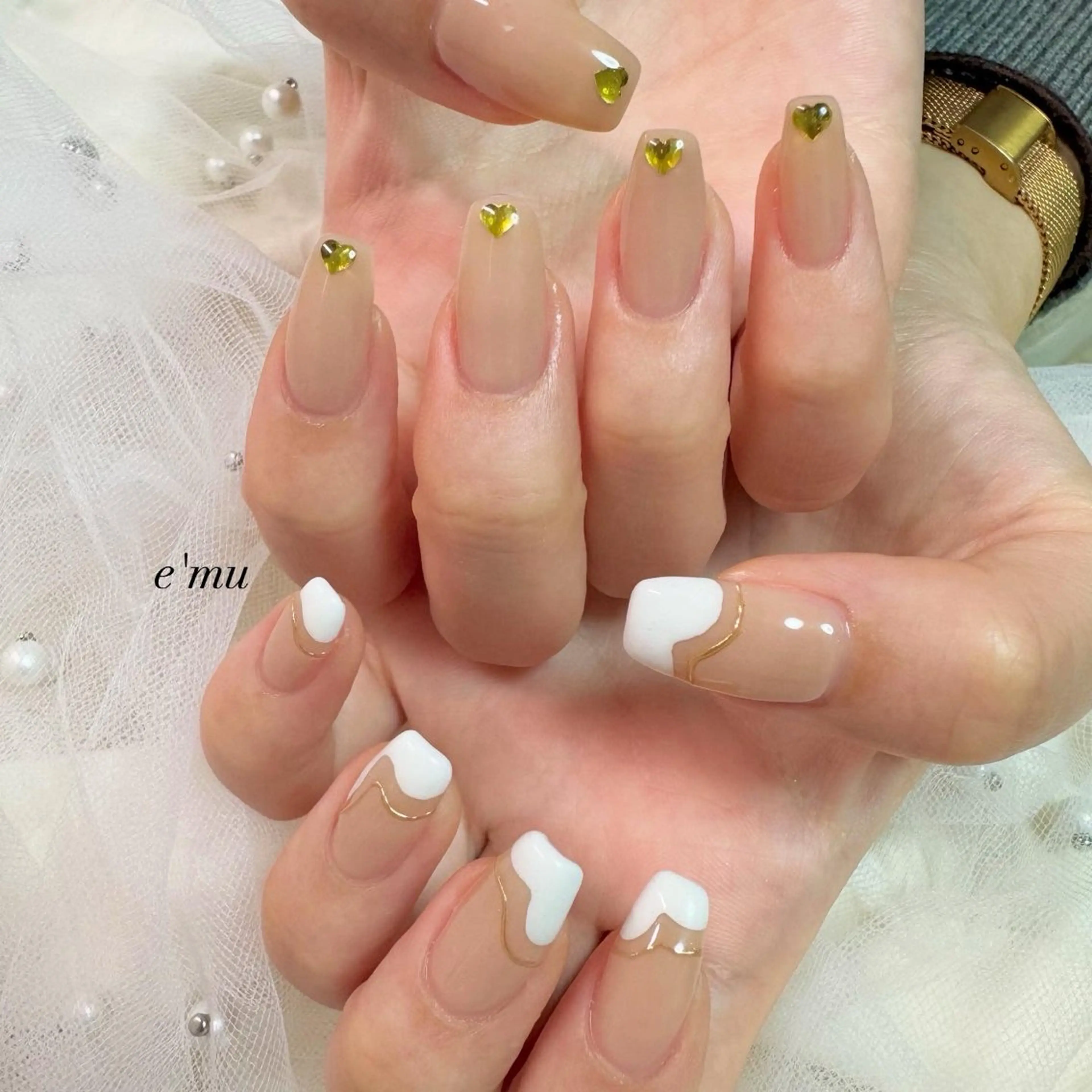 ネイル nail salon e'mu💐のネイルデザイン