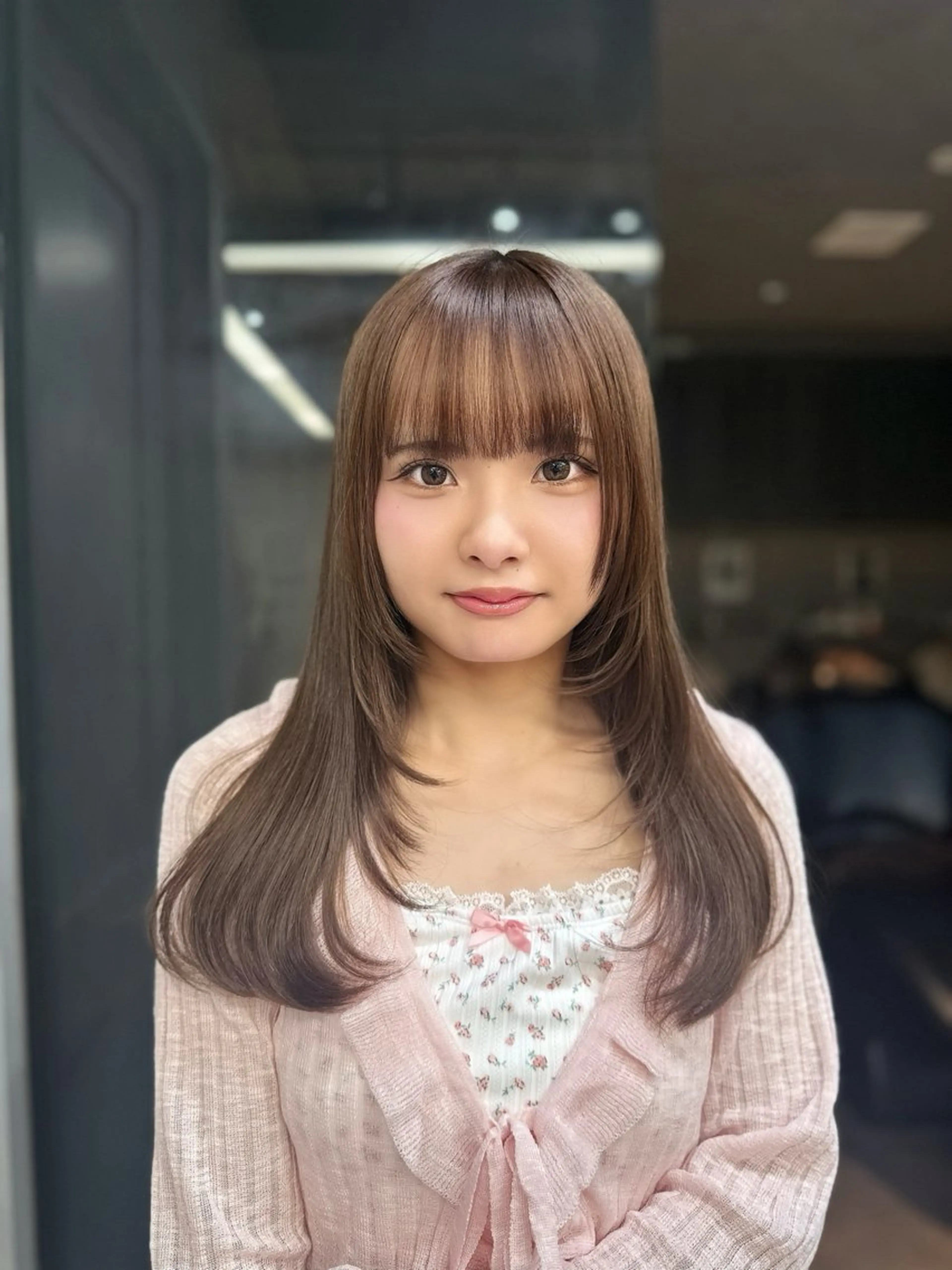 ロング カット トリートメント 韓国レイヤー× 艶髪 池袋/ハナ🌷のヘアスタイル