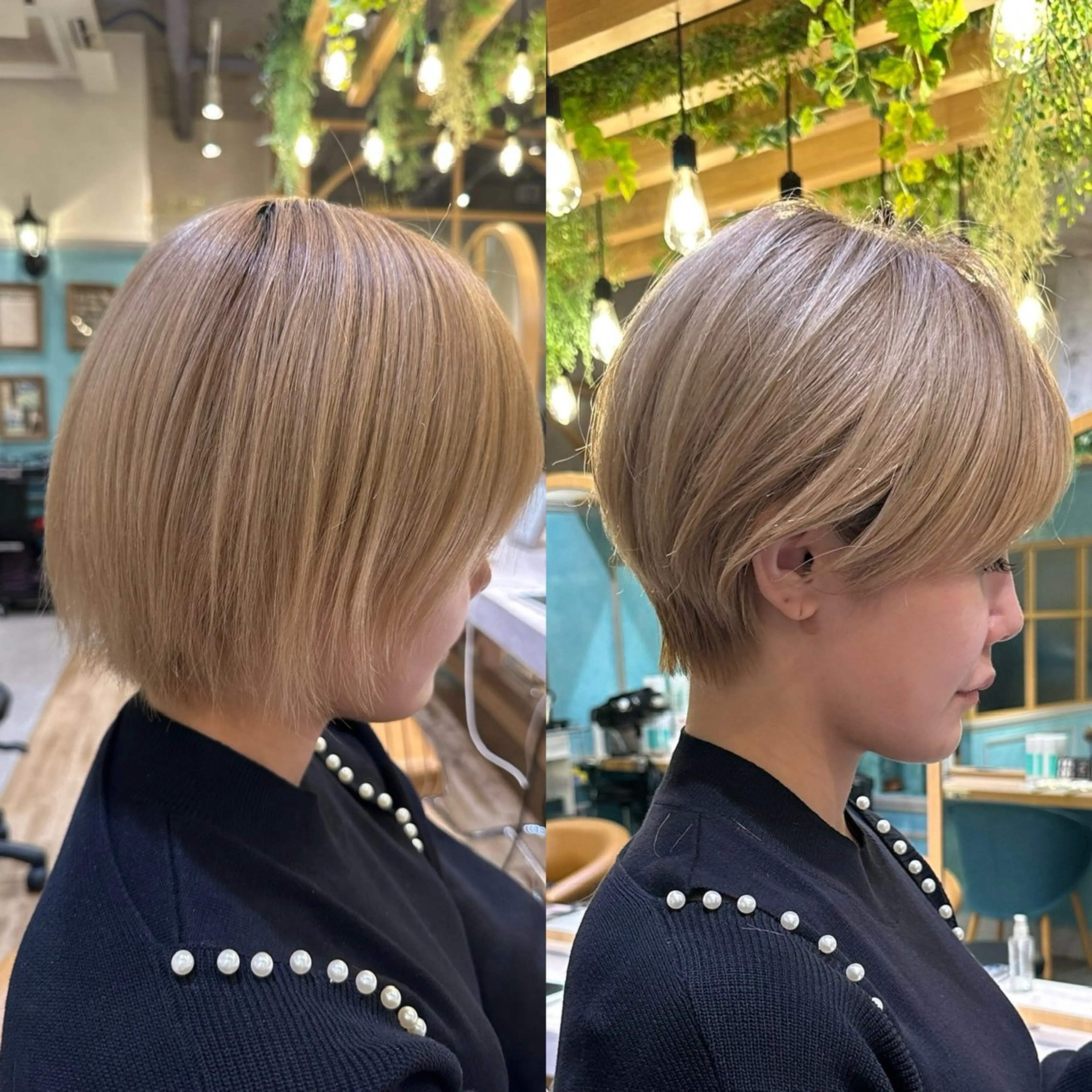 ショート ショートヘア 小顔カット カット ヘアカラー トリートメント ヘッドスパ taiga レイヤー /髪質改善/矯正🌈のヘアスタイル