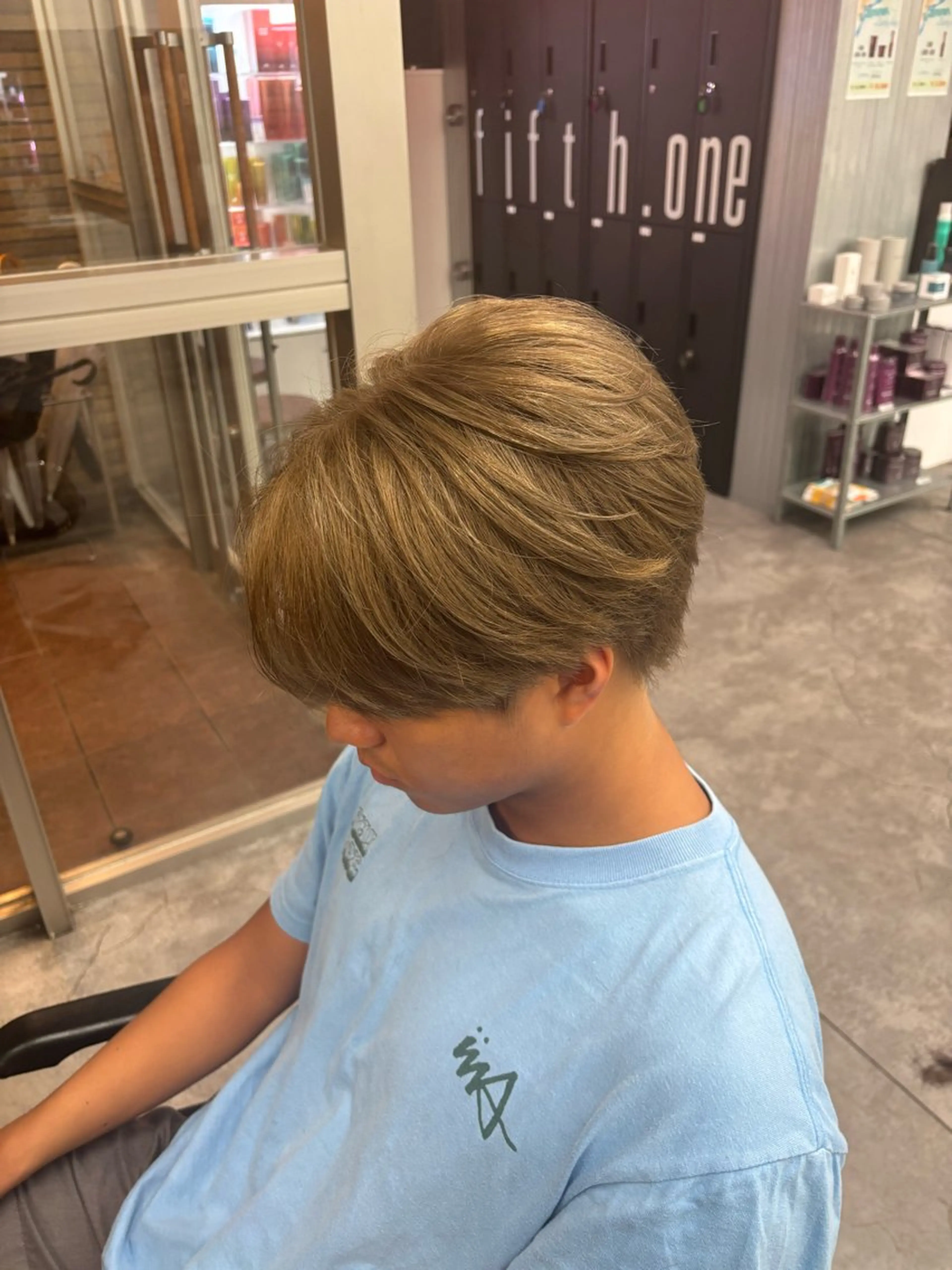 カラー メンズ カット ヘアカラー メンズ特化✨️ 韓国風パーマ🔥一八のヘアスタイル