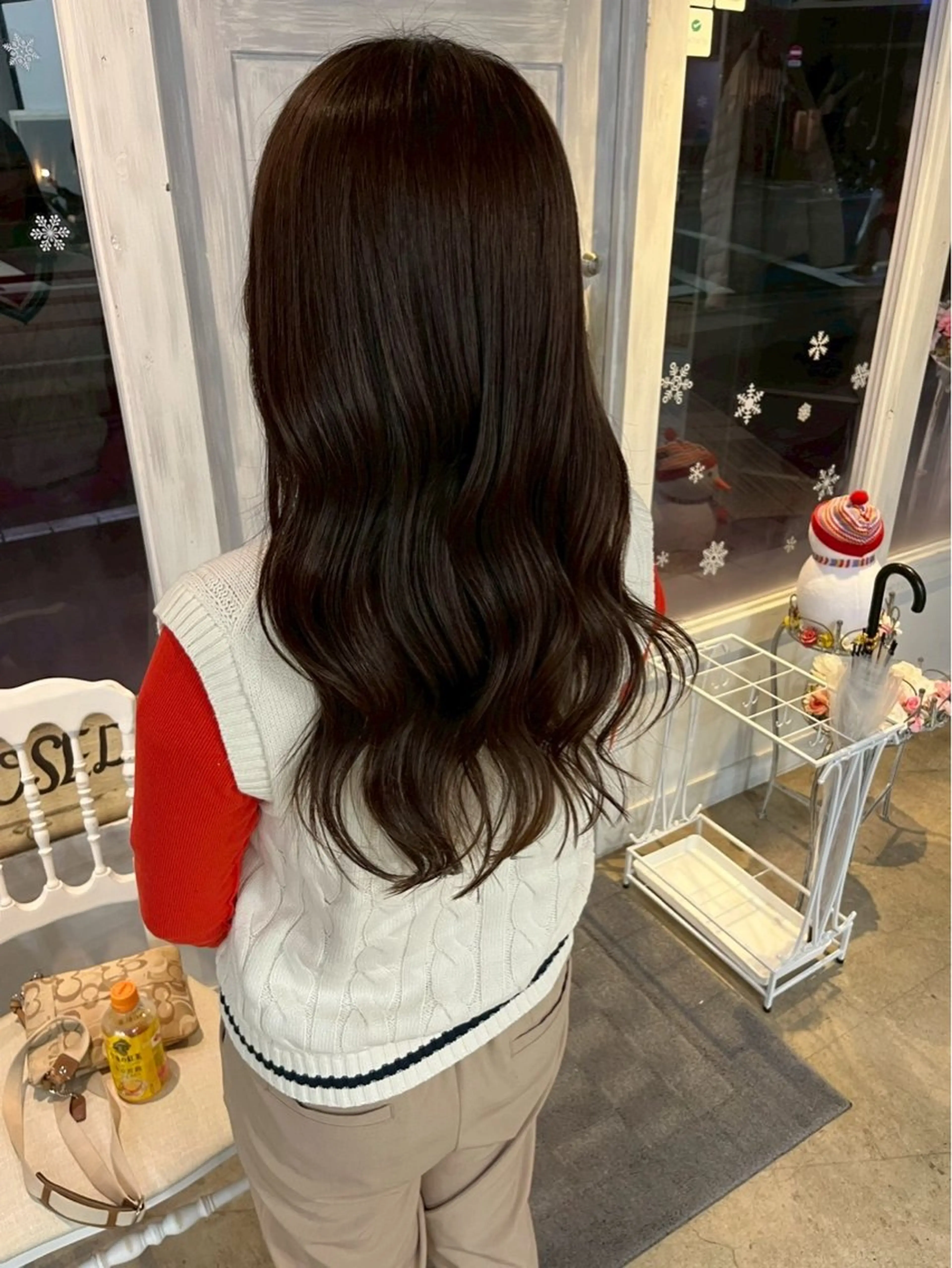 ロング パーマ 2月は姉妹店 marché牧口瑠夏のヘアスタイル