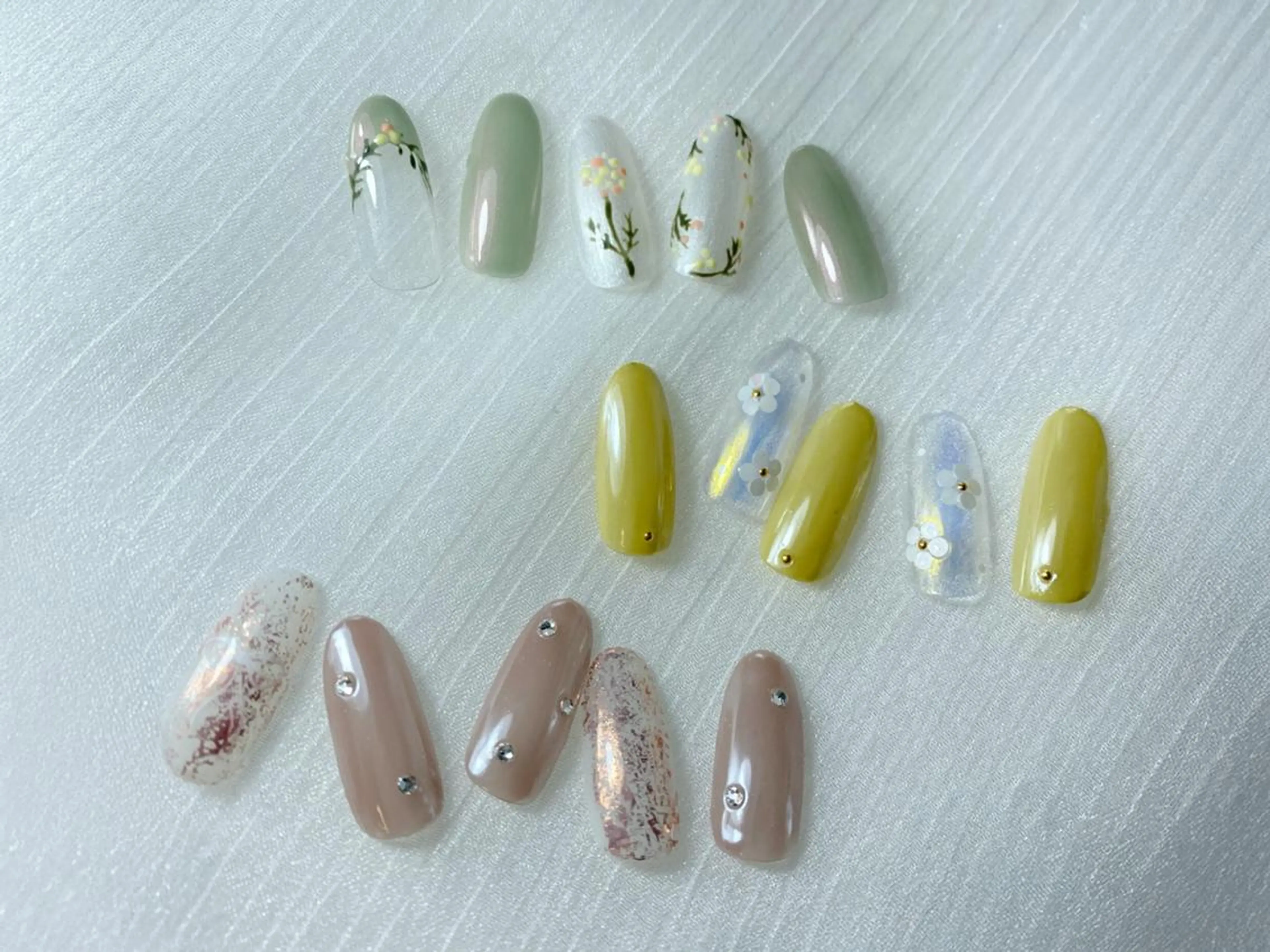 ネイル ハンドネイル orbe 芳長のネイルデザイン