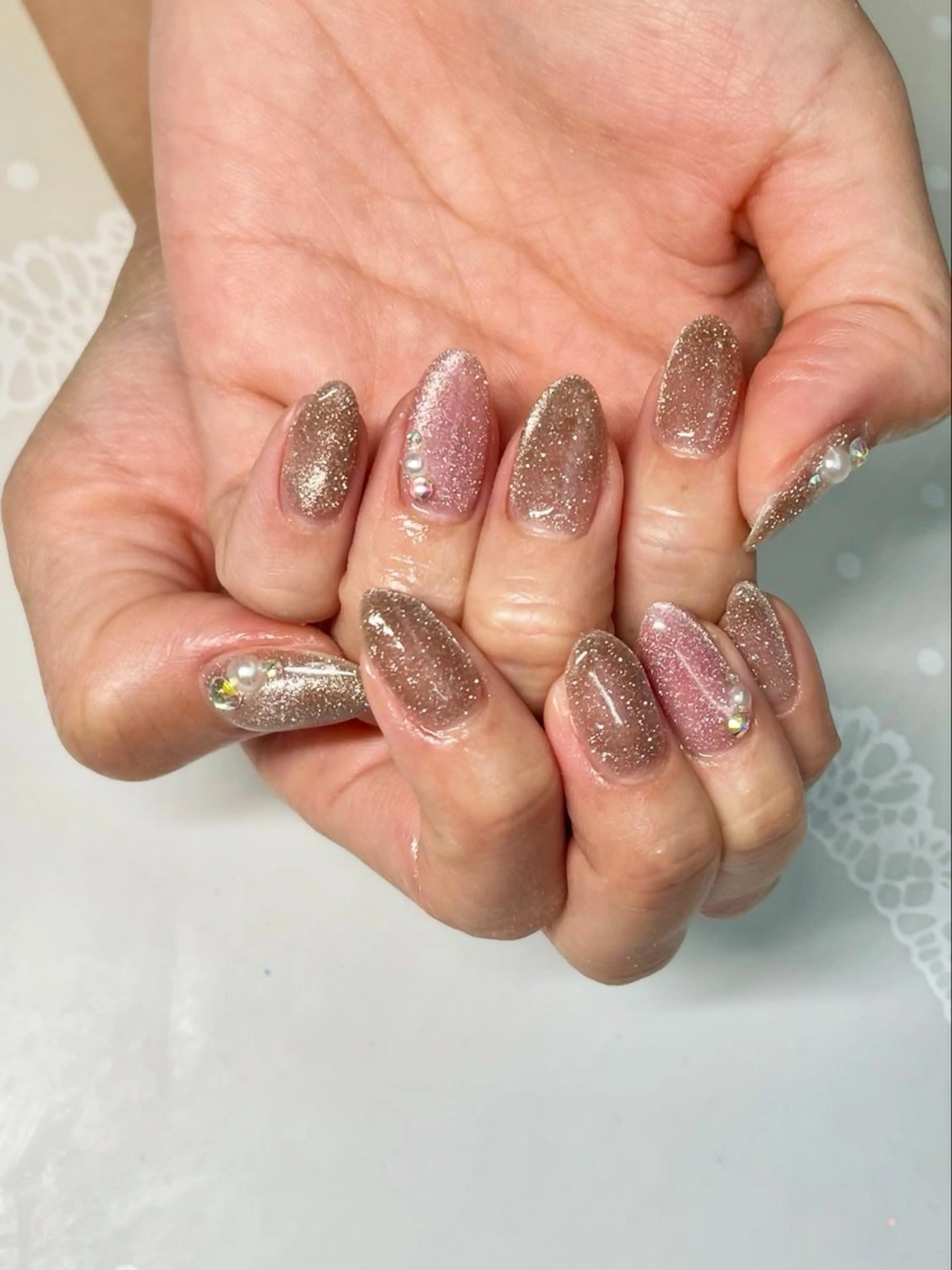 ネイル ハンドネイル 新宿ネイルサロン ジェミディローサ所属・新宿ネイルサロン ジェミディローサのネイルデザイン