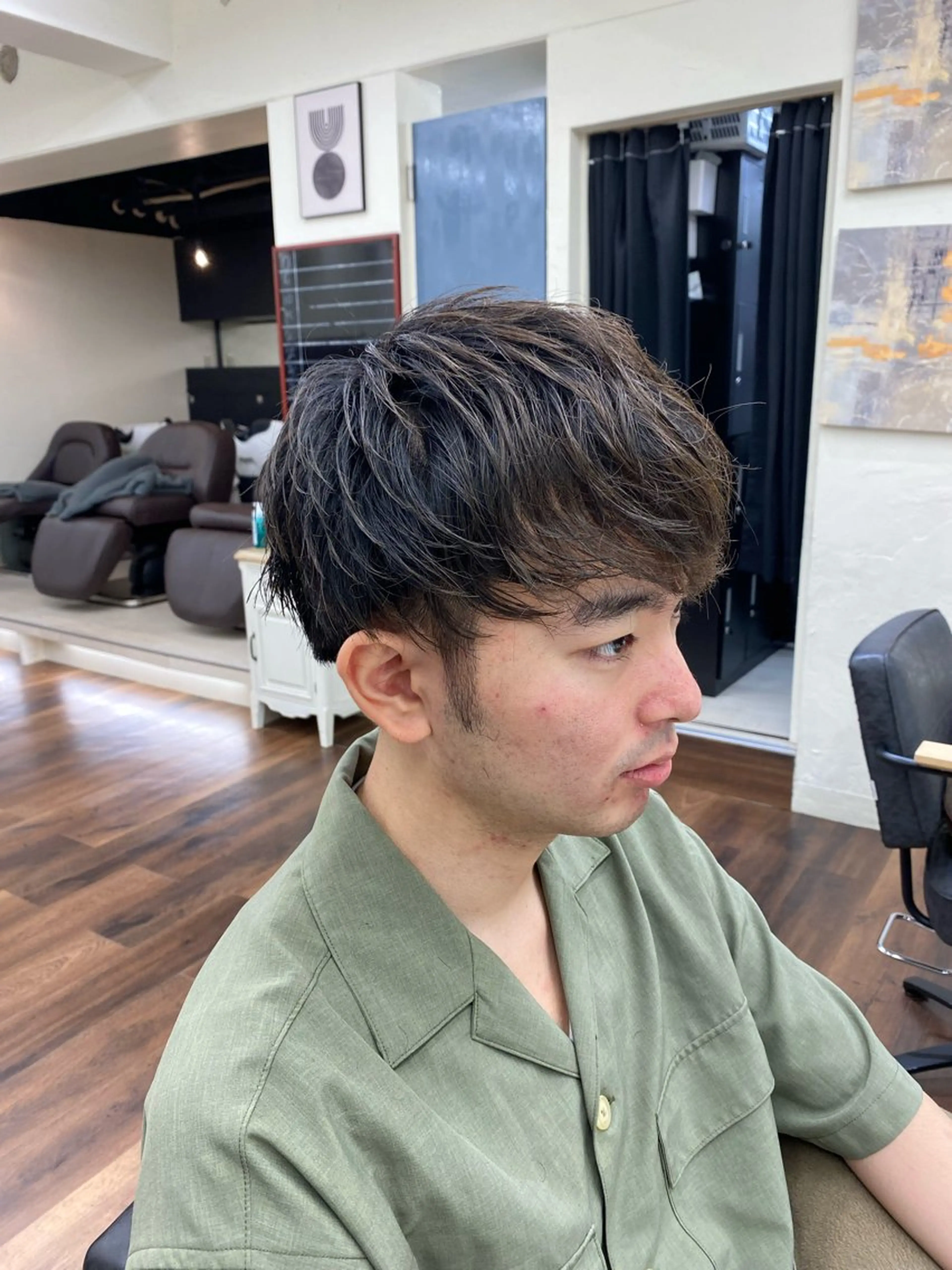 ショート メンズ マッシュ YUTA/艶髪/髪質 改善/メンズカットのヘアスタイル