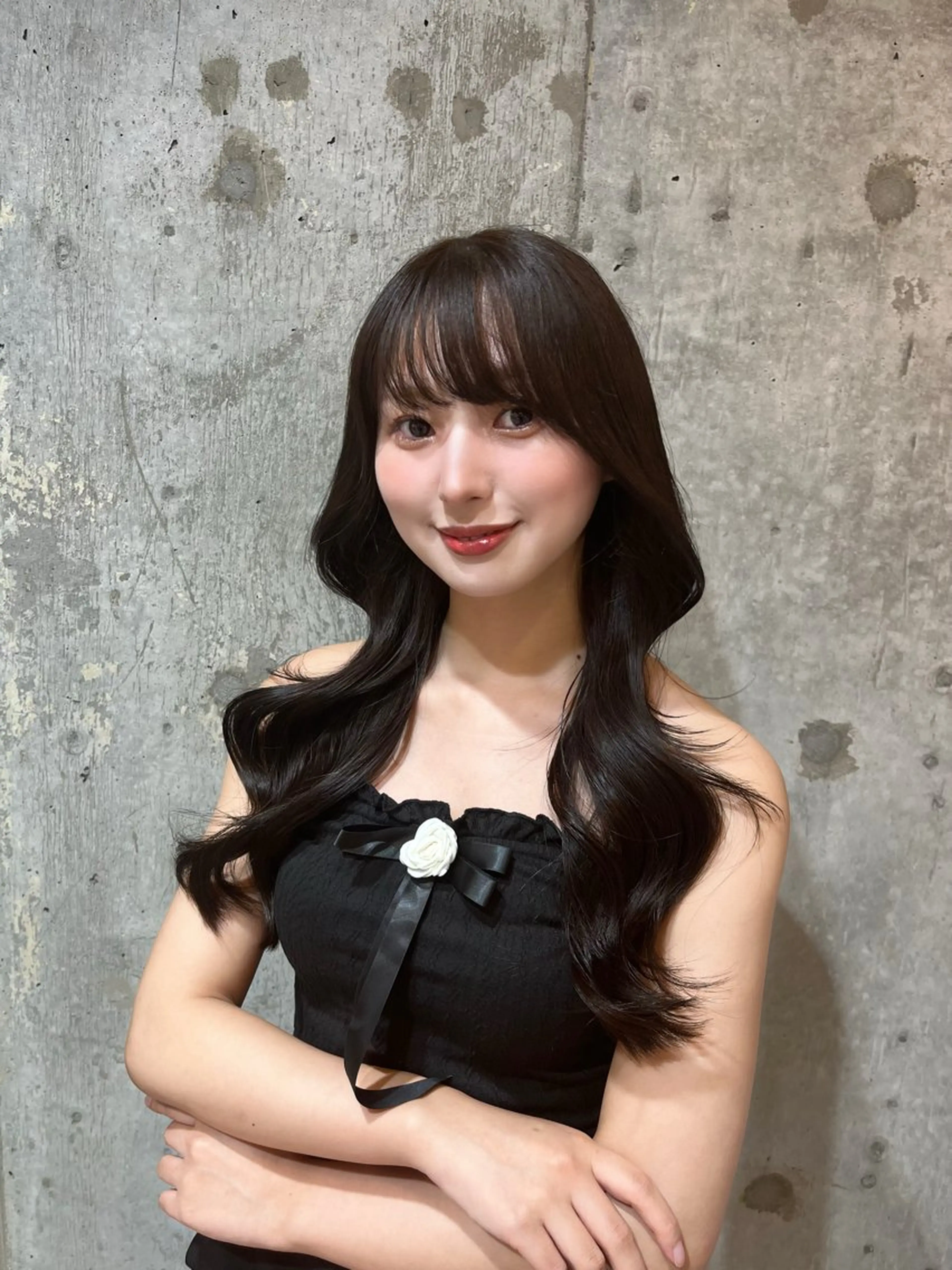 ロング カット ヘアカラー レイヤーカット 新宿🤍Maiのヘアスタイル
