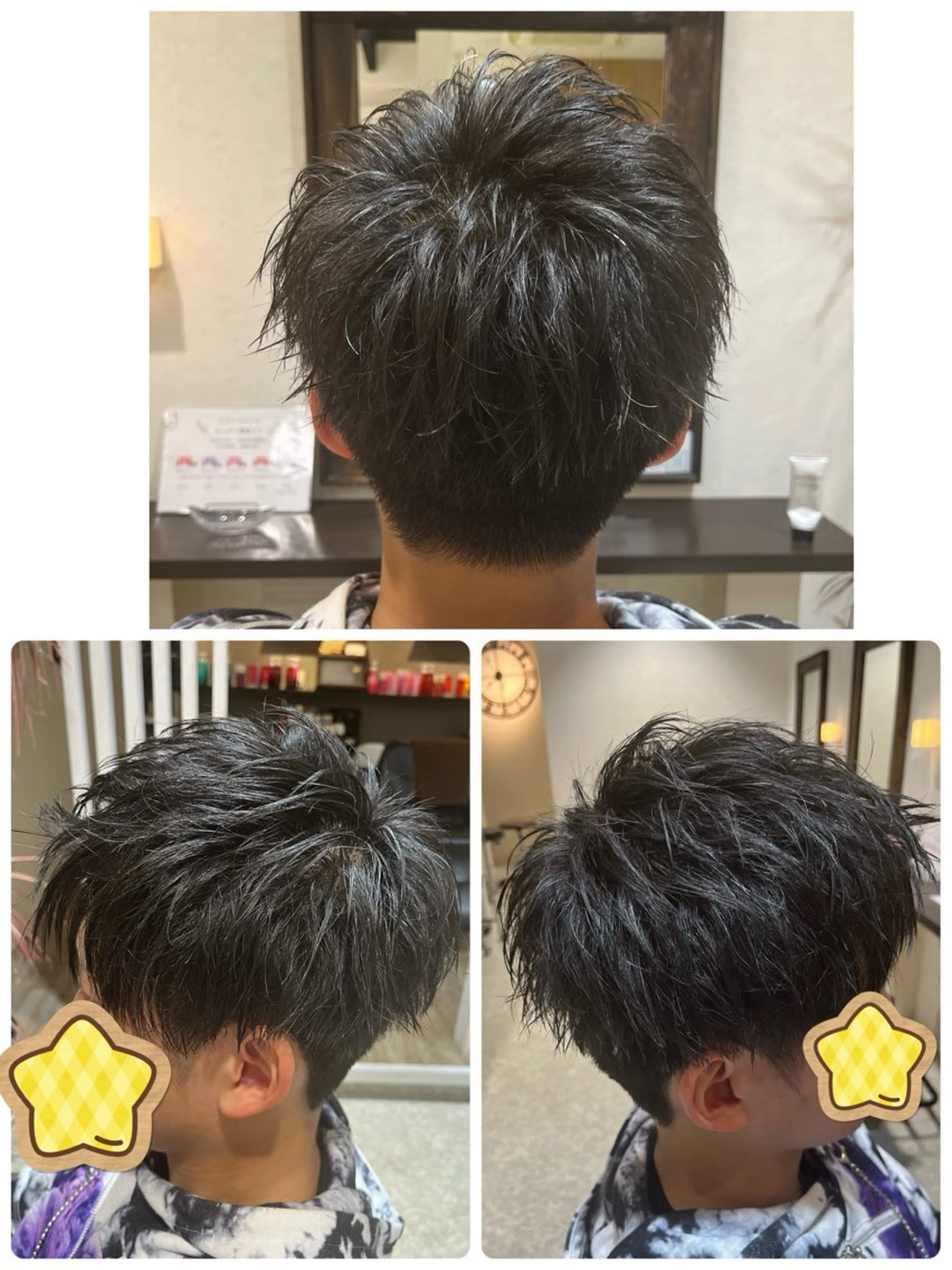メンズ 田中 和可のヘアスタイル
