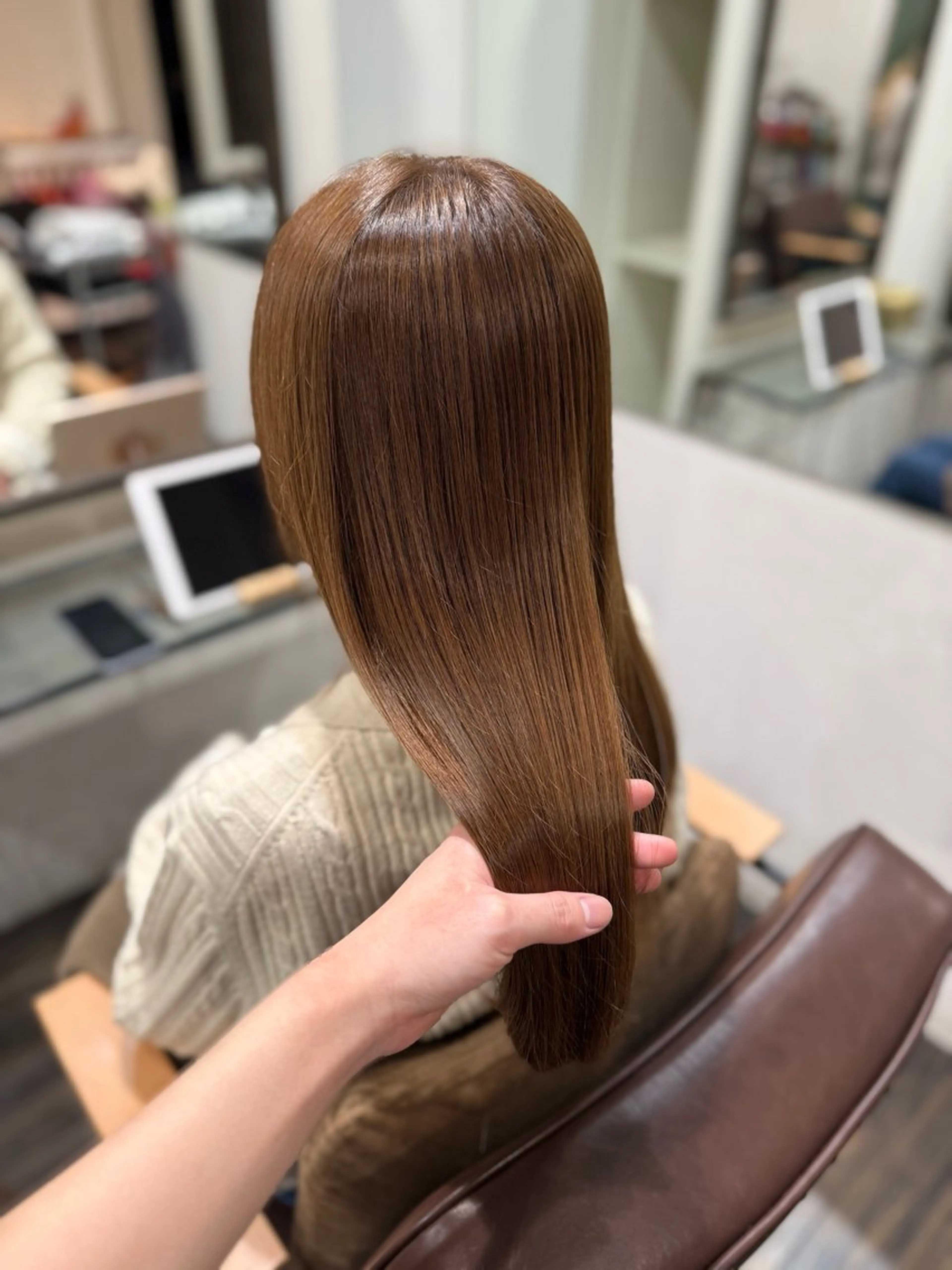 カラー ベージュカラー ブリーチ ブリーチなしカラー ✨カットモデル募集中 ゆいな🎀のヘアスタイル