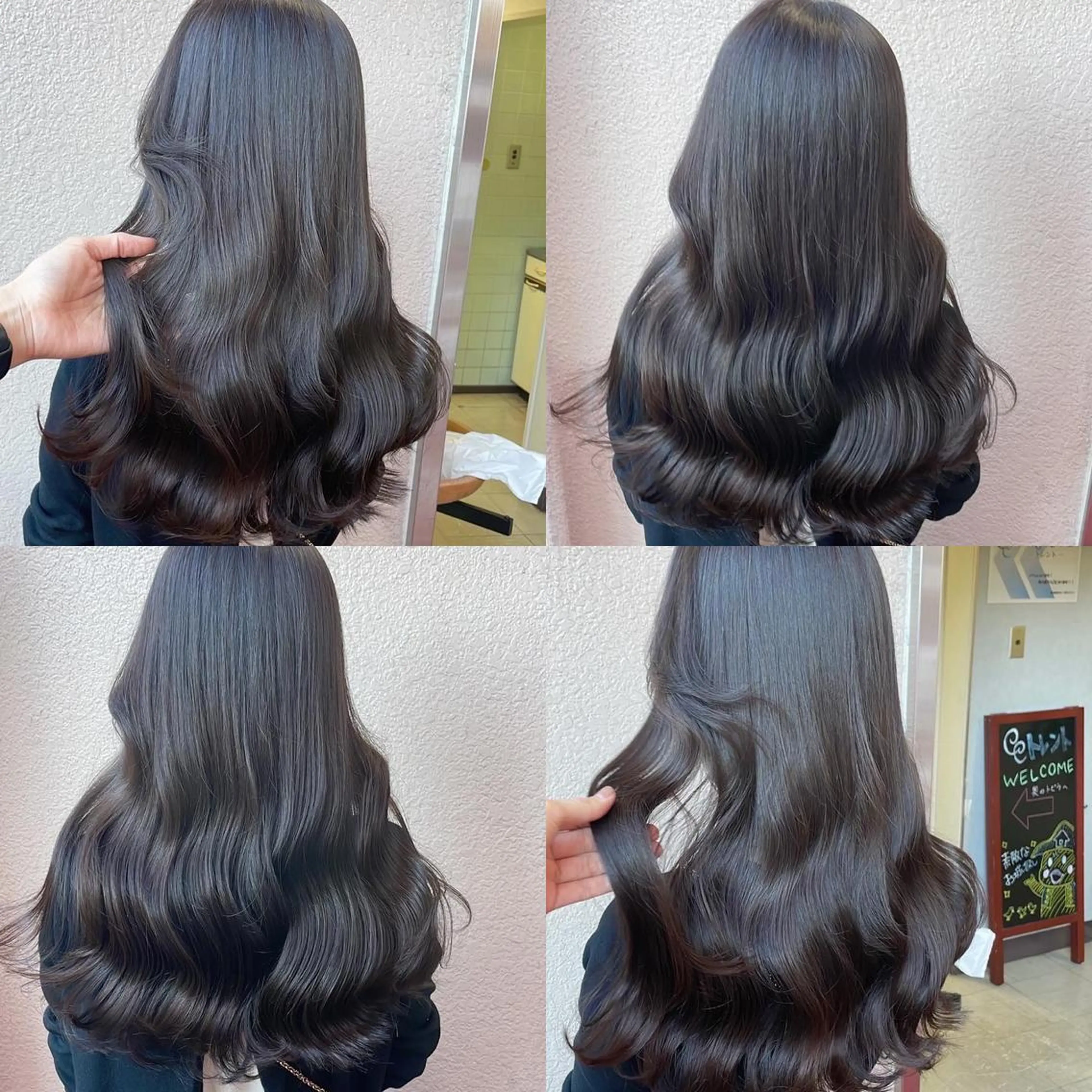 セミロング カラー SALOWIN 新宿三丁目EAST所属・レイヤーカット layercut✂️のヘアスタイル