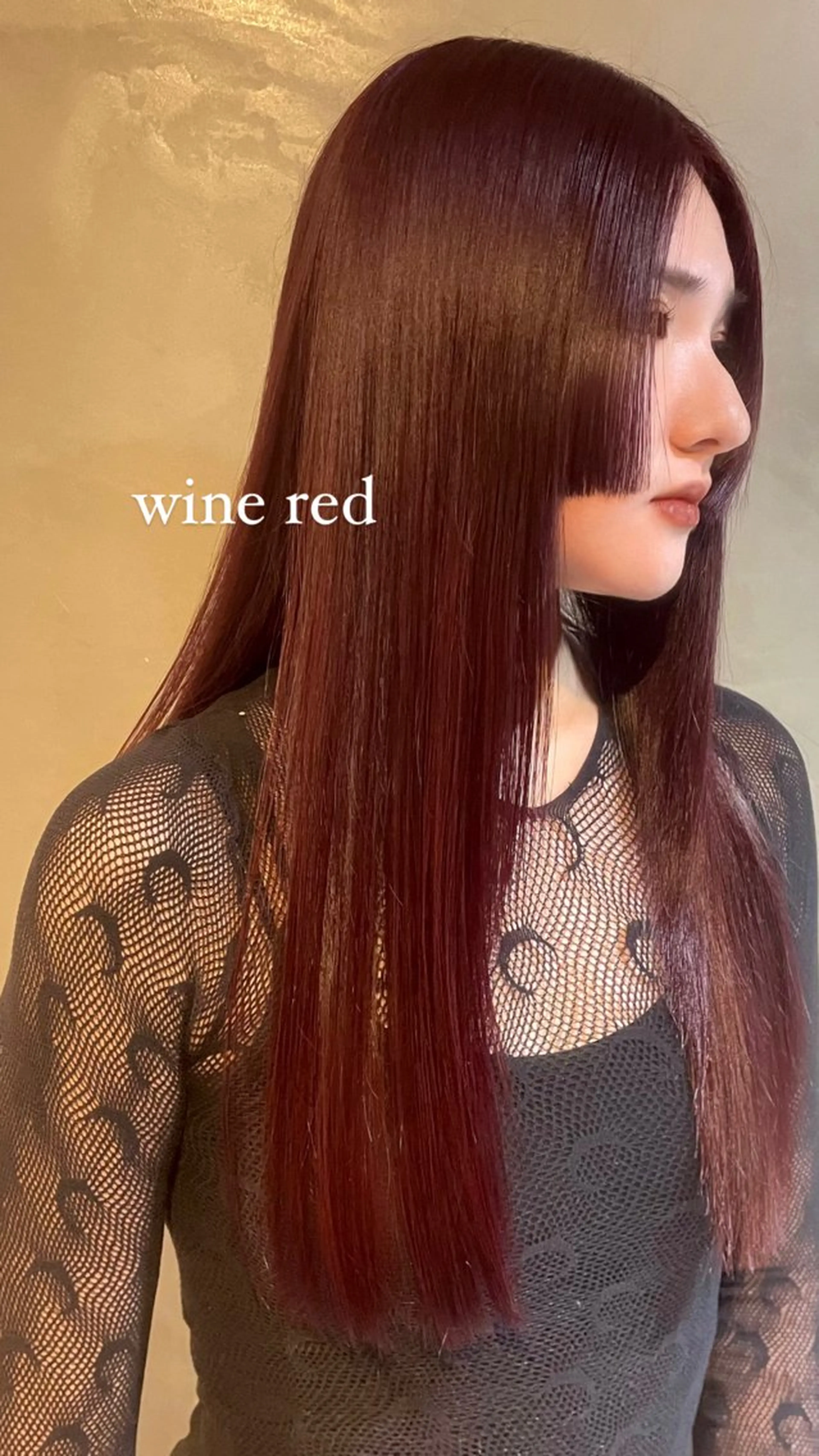 ロング カラー 姫カット カット ヘアカラー トリートメント カノン/透明感カラー /酸性ストレートのヘアスタイル