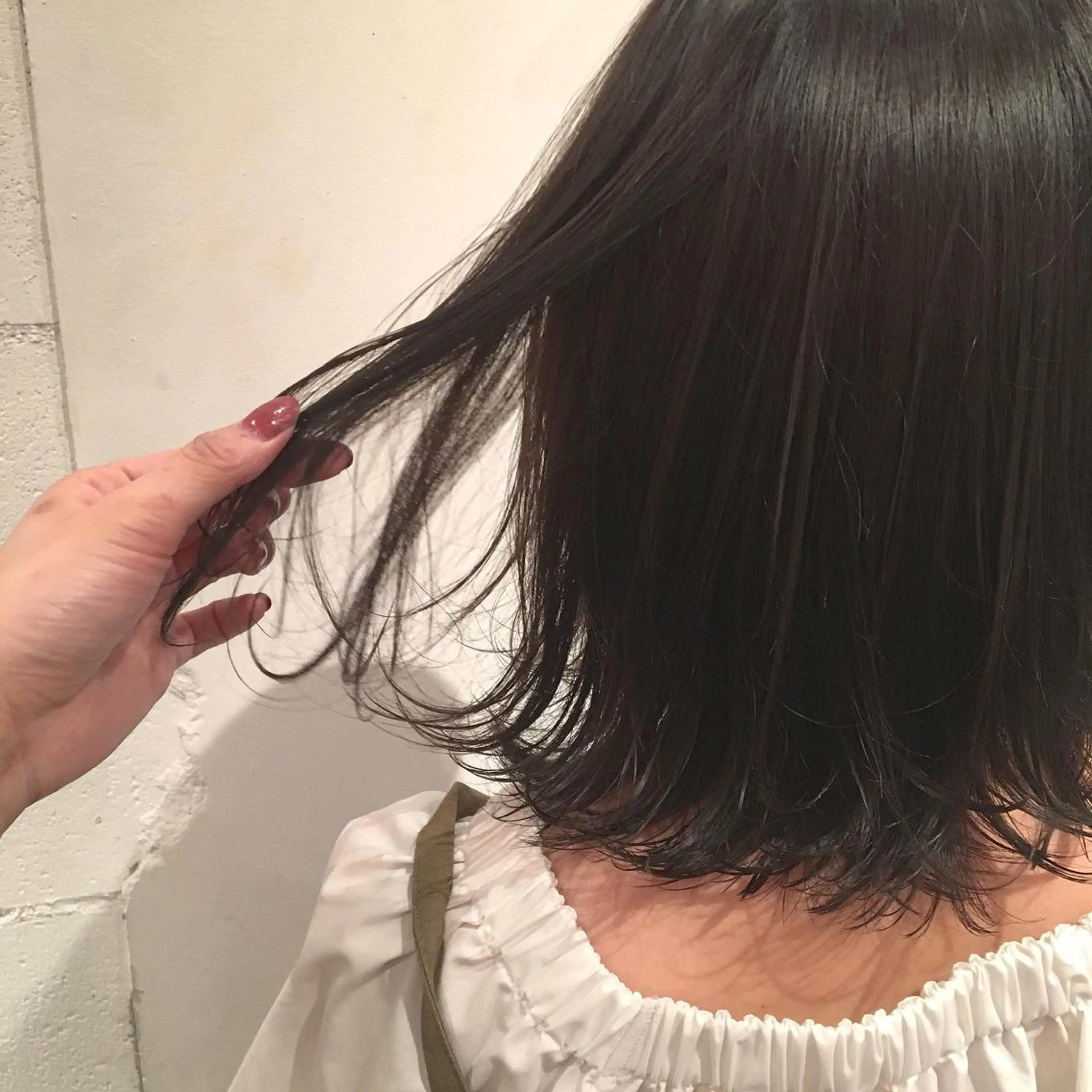 ミディアム アッシュ ヘアカラー マンツーマン美容師 立川　♡MIHO♡のヘアスタイル