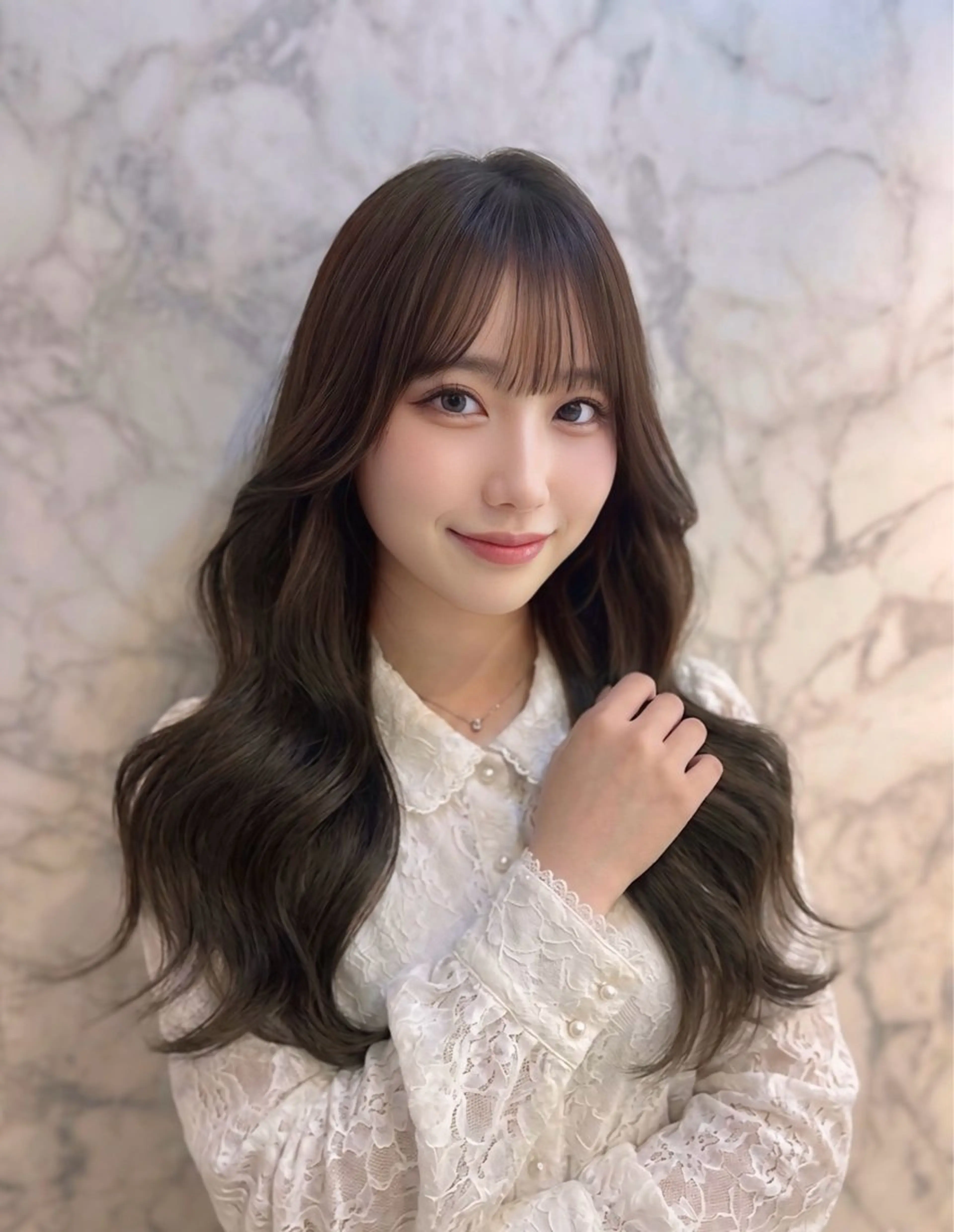 （🕊️4月特別価格🕊️）💭うる艶カラー＋デザインカット💭※必ず詳細をご覧下さい！の写真