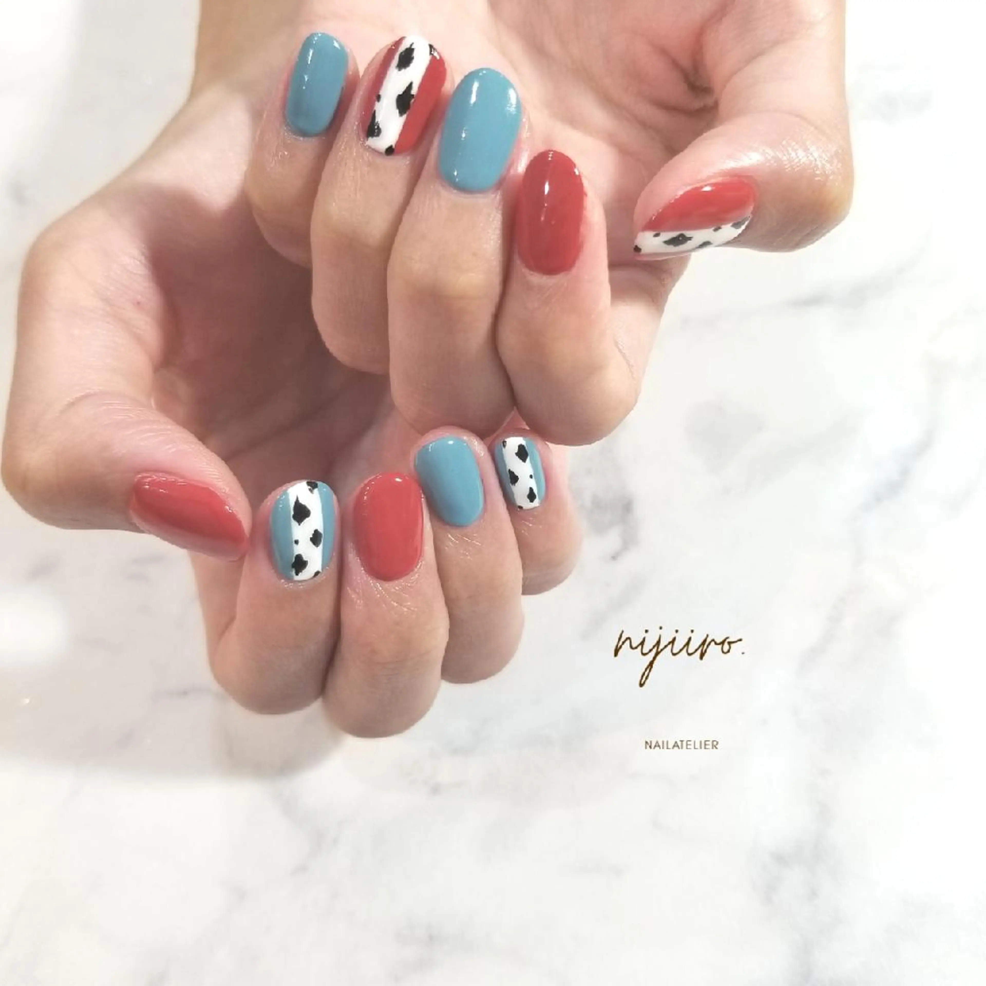 ネイル ハンドネイル nijiiro🌈 サトウのネイルデザイン