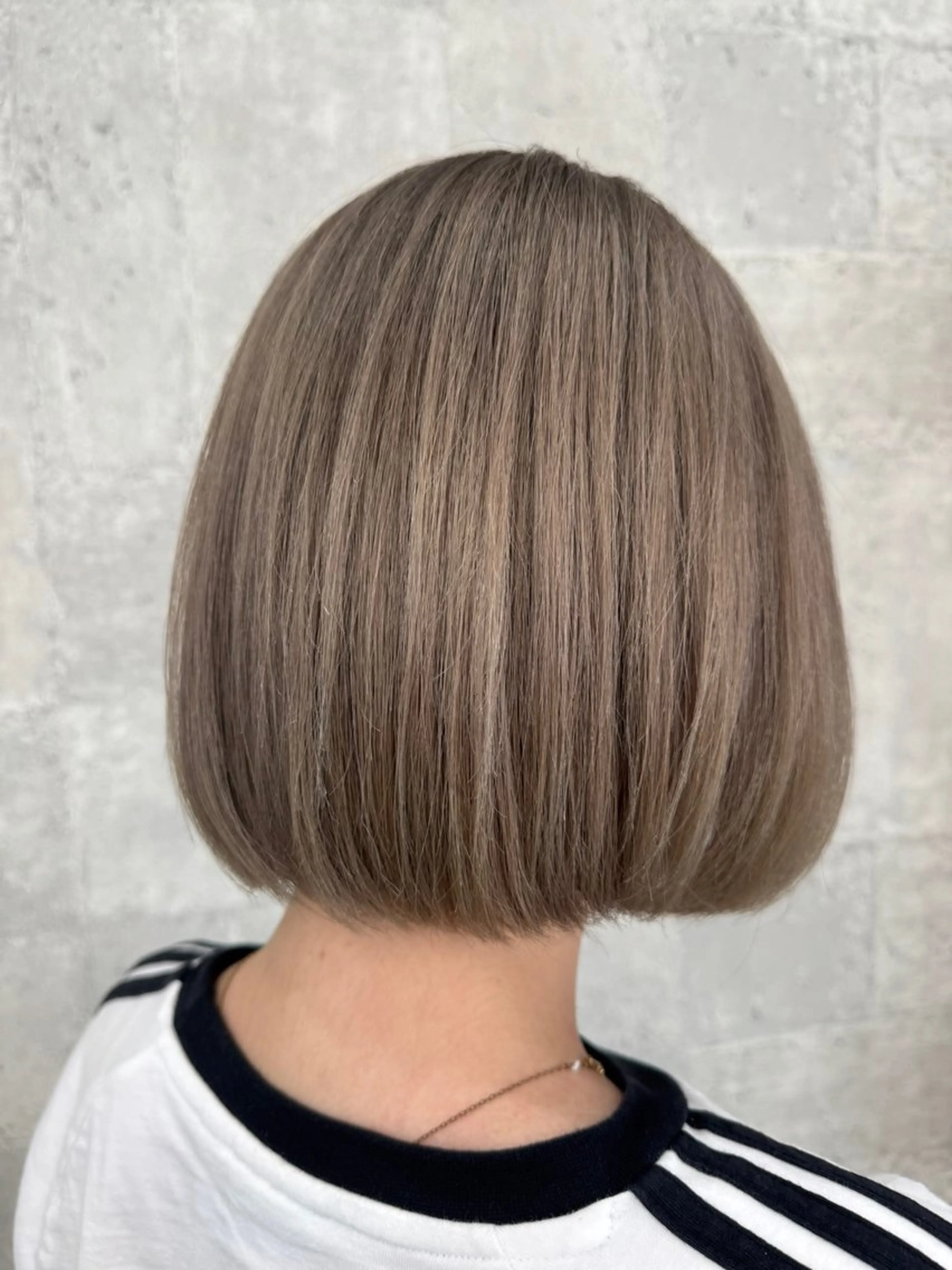 ショート ヘアカラー トリートメント ՏKIᒪᒪ石岡店 本田のヘアスタイル