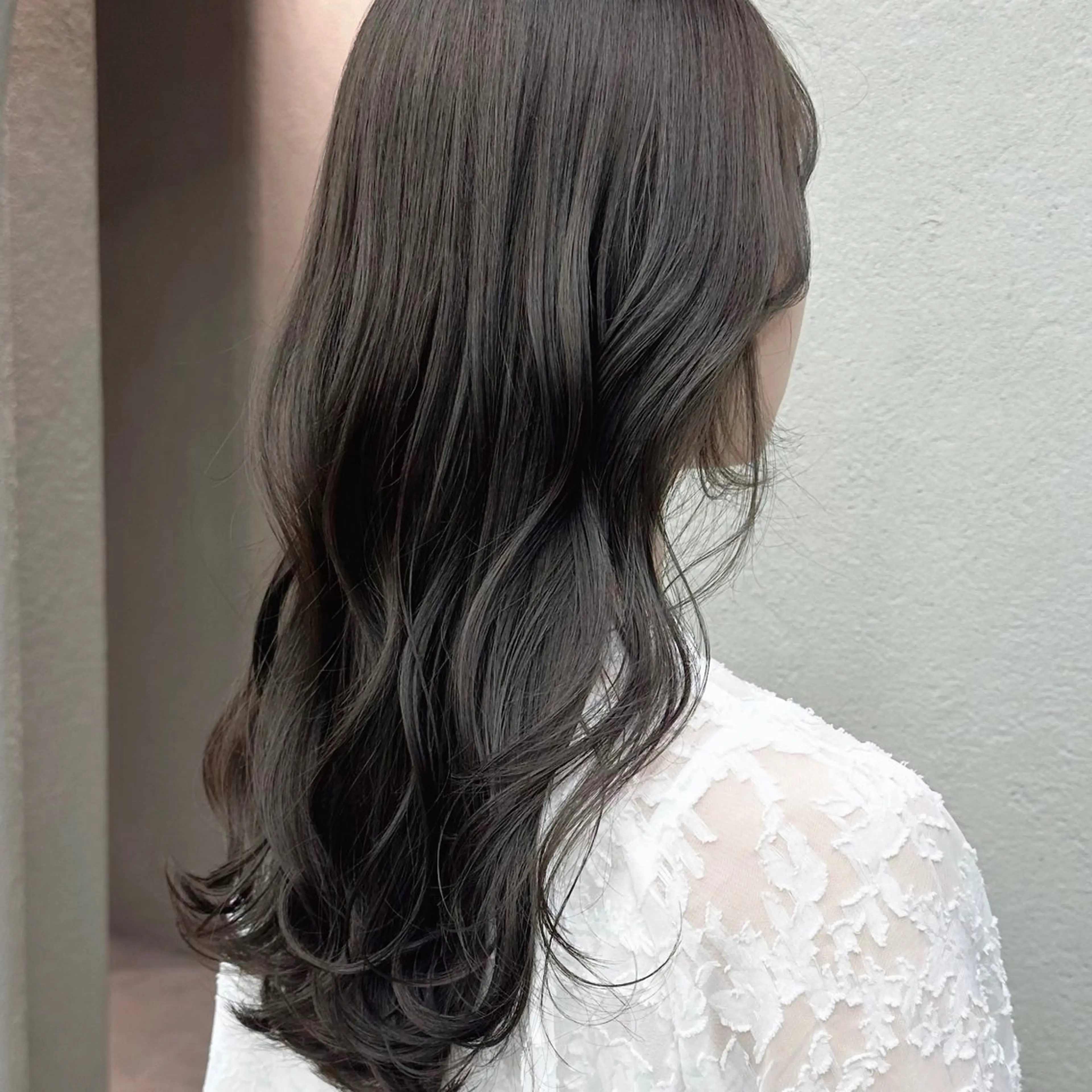 ロング カラー 高松 沙耶のヘアスタイル