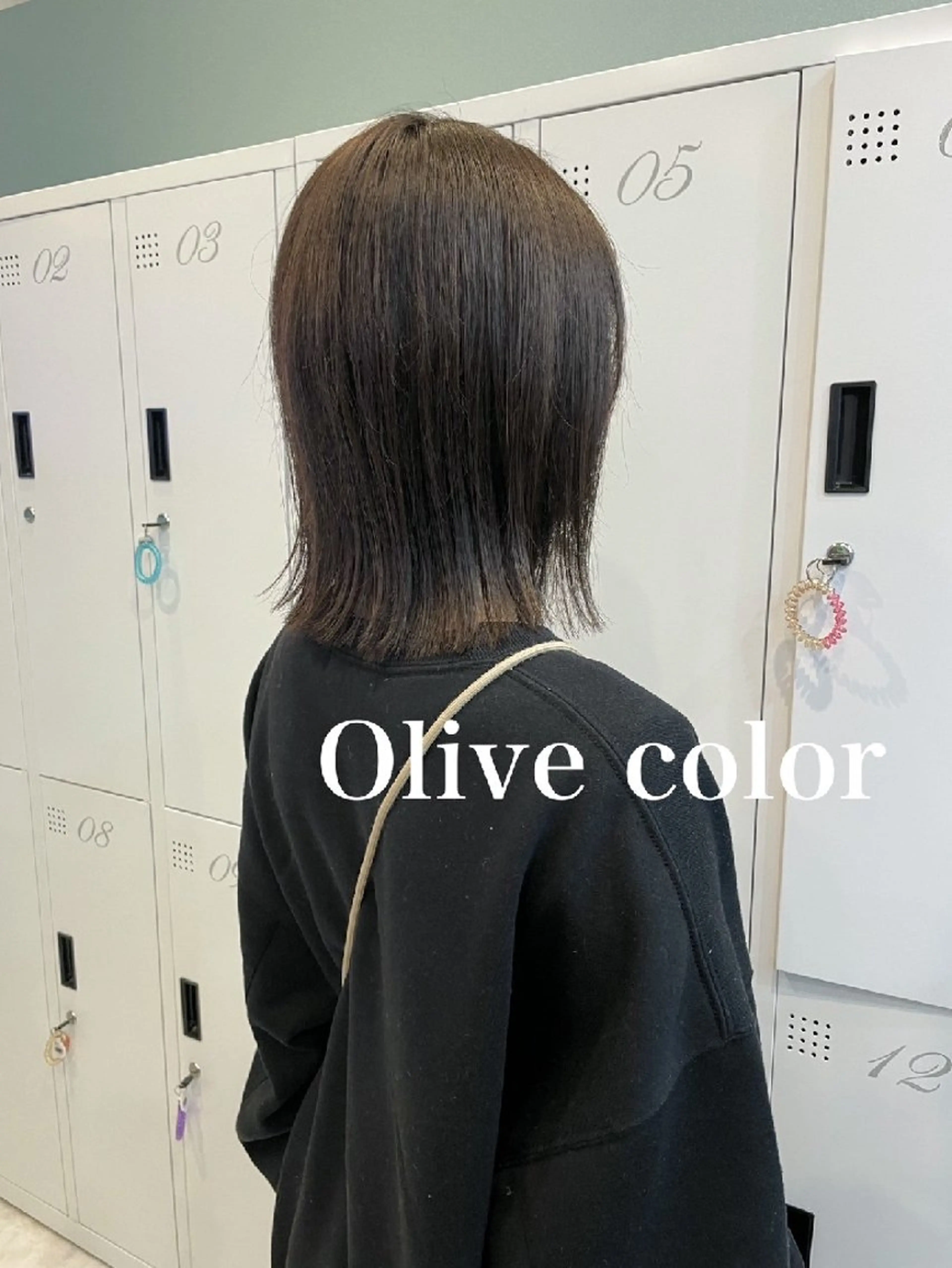 ショート カラー 暗髪艶カラー/ 髪質改善TR/maiのヘアスタイル