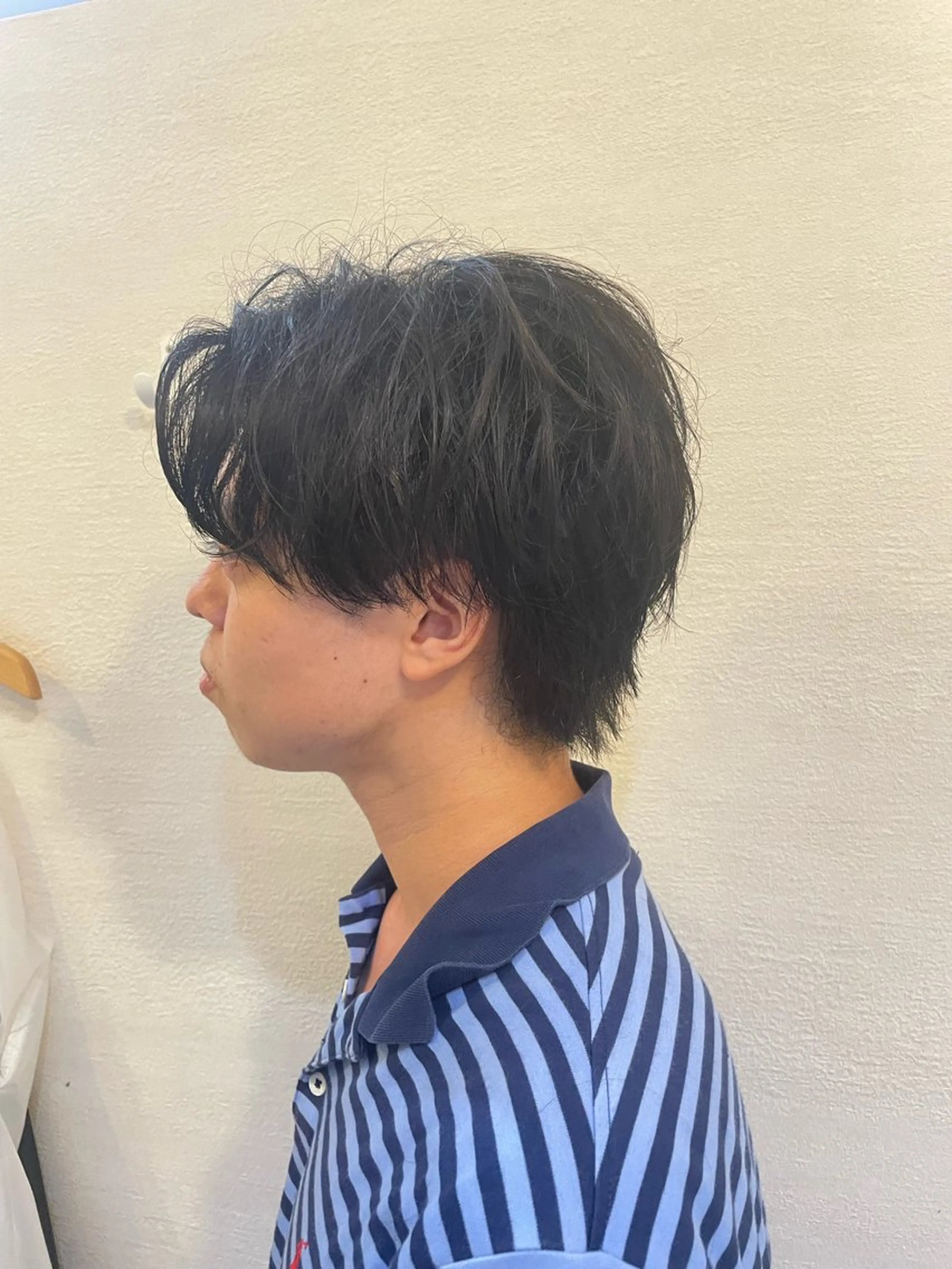 メンズ センターパート マッシュ メンズパーマ メンズツイストパーマ ツーブロック カット ヘアセット 心斎橋/メンズ /ルレイル/地形真希のヘアスタイル