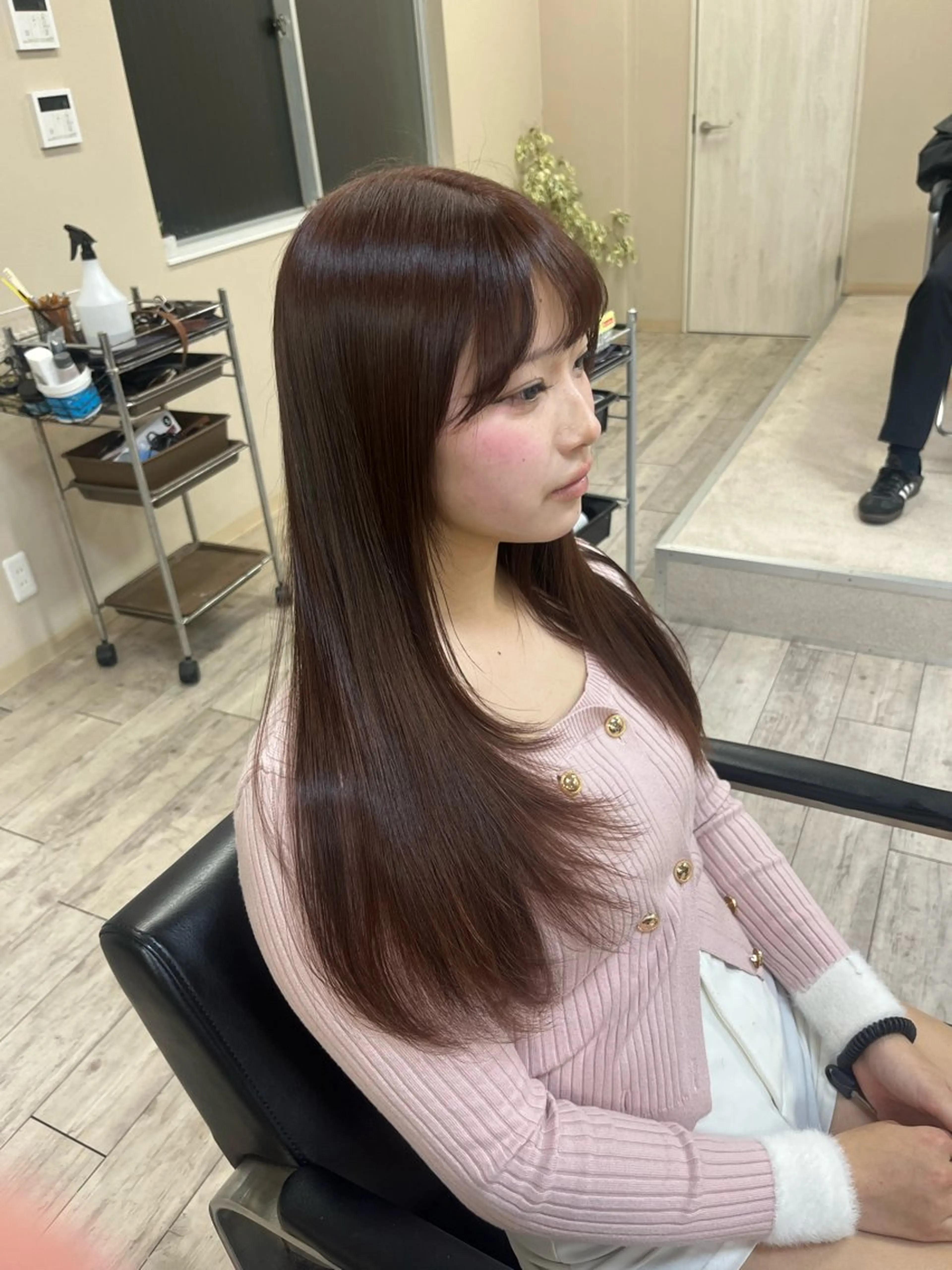 ロング ヘアカラー TIDEHAIR RYOのヘアスタイル