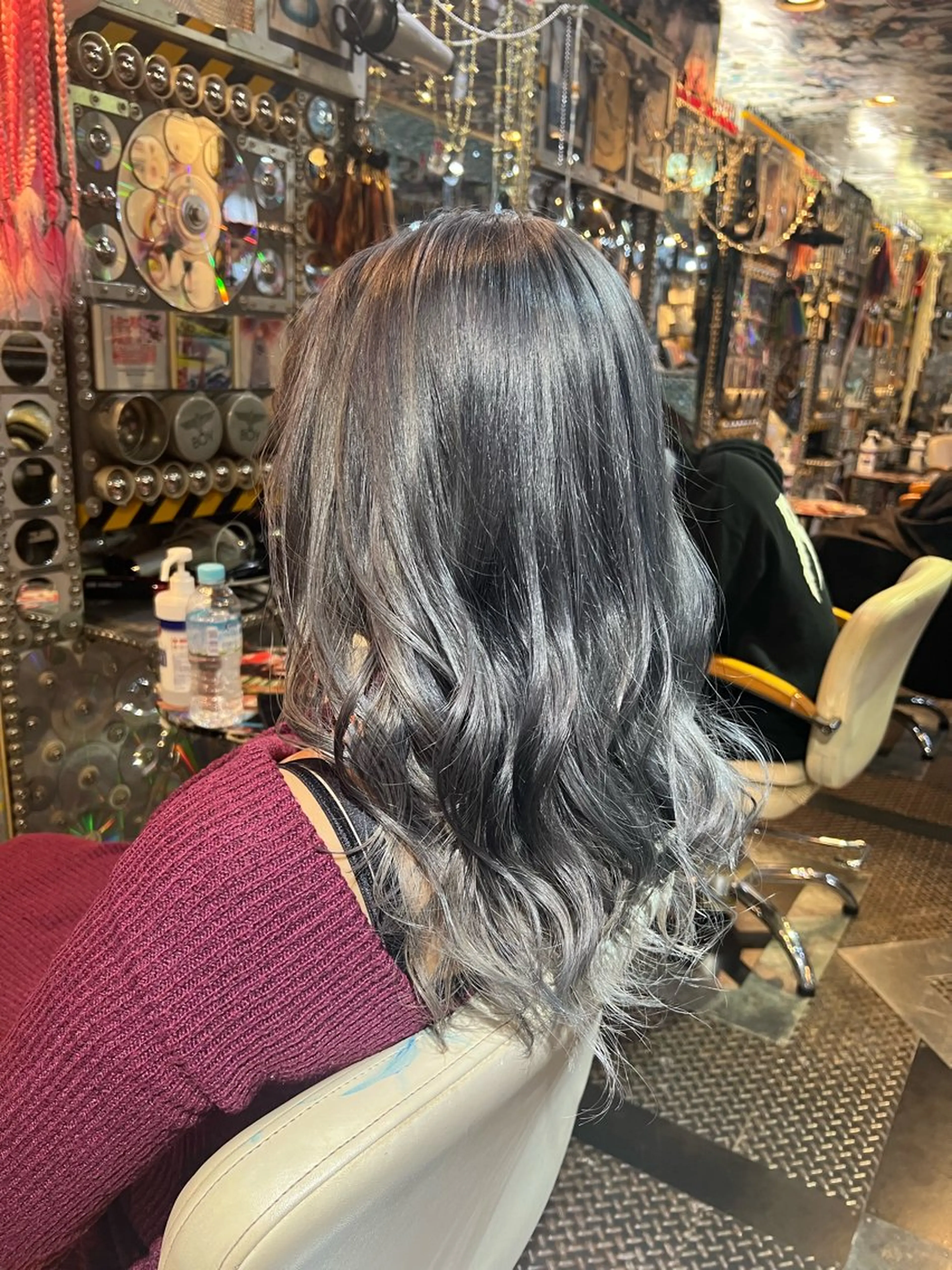 セミロング カラー ヘアアレンジ メンズ カット ヘアカラー KOYA ｺﾔのヘアスタイル