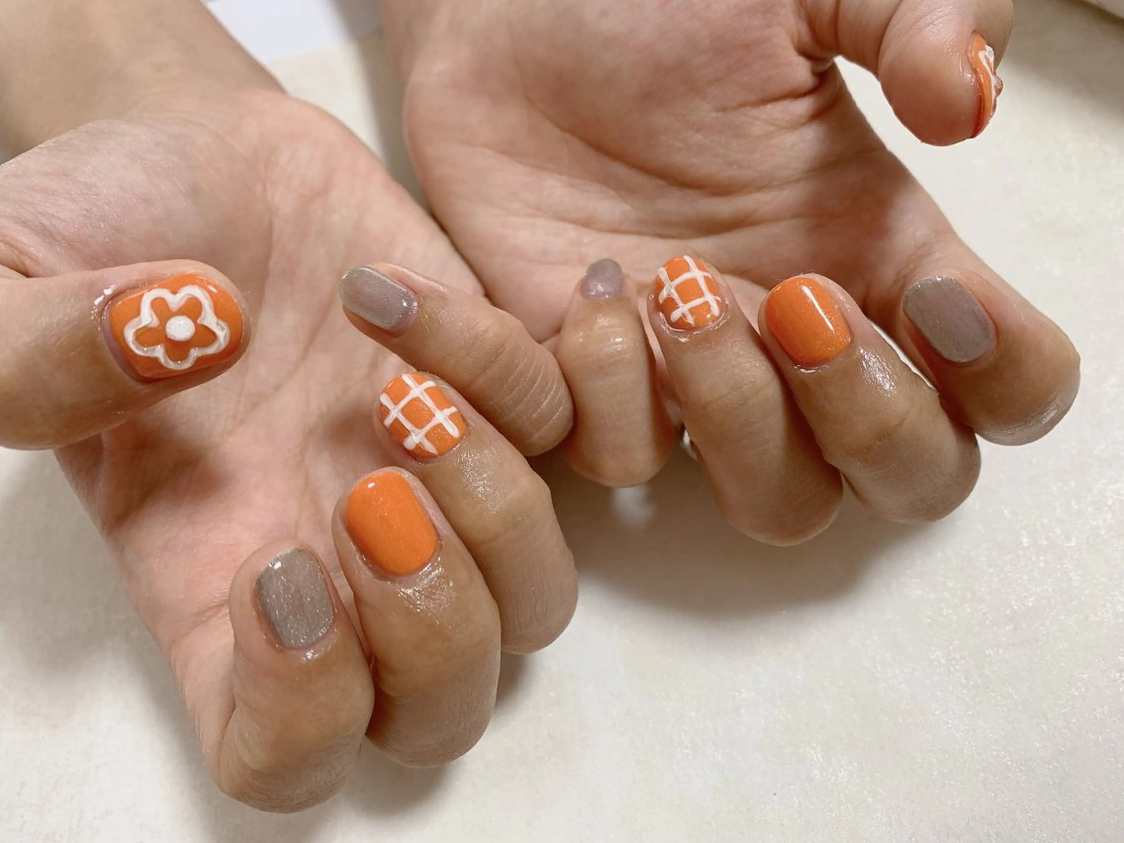 ネイル ジェルネイル マグネットネイル メンズネイル ワンカラーネイル パラジェル kiki nail たまプラーザのネイルデザイン