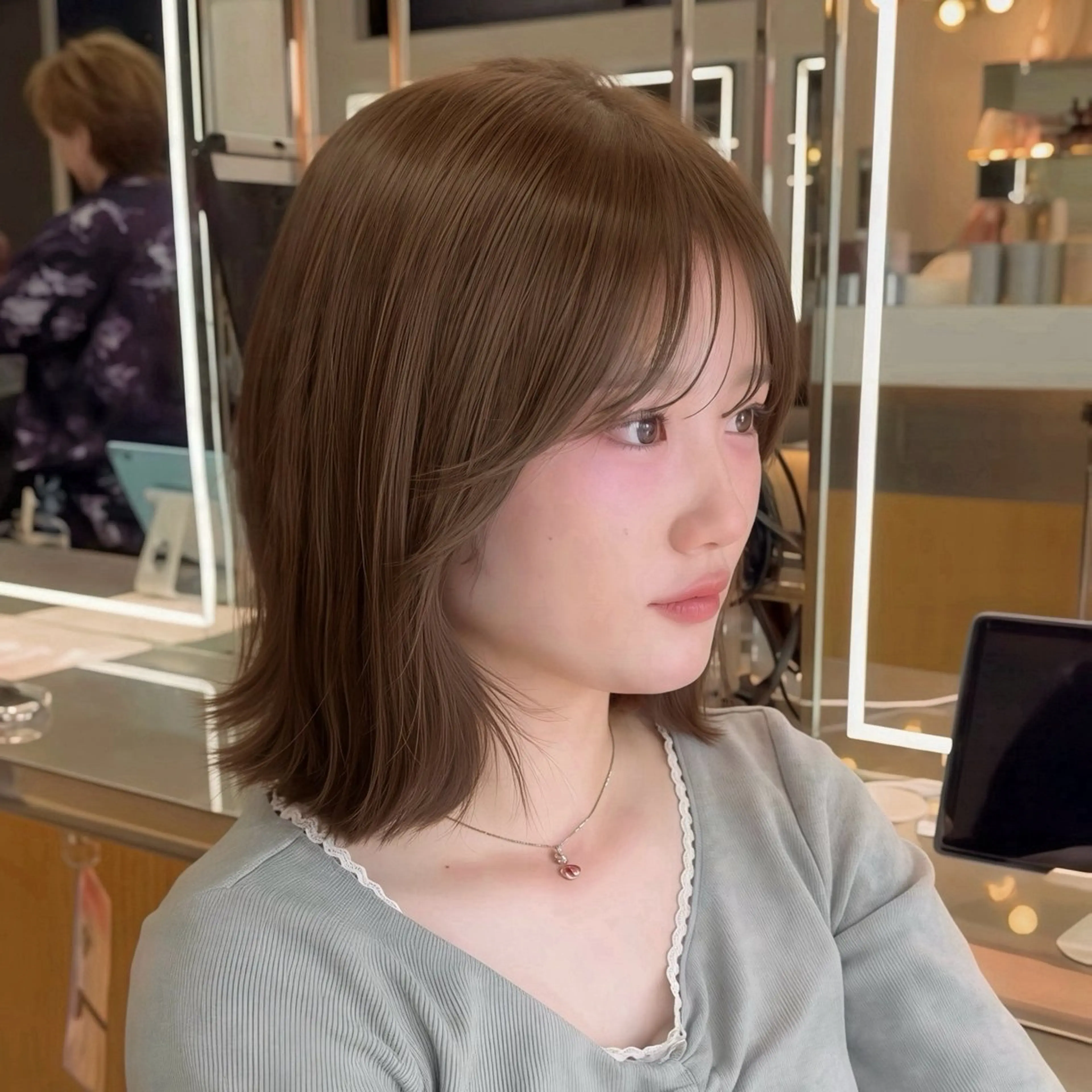ショート nao 艶カラー🌙* :ﾟのヘアスタイル