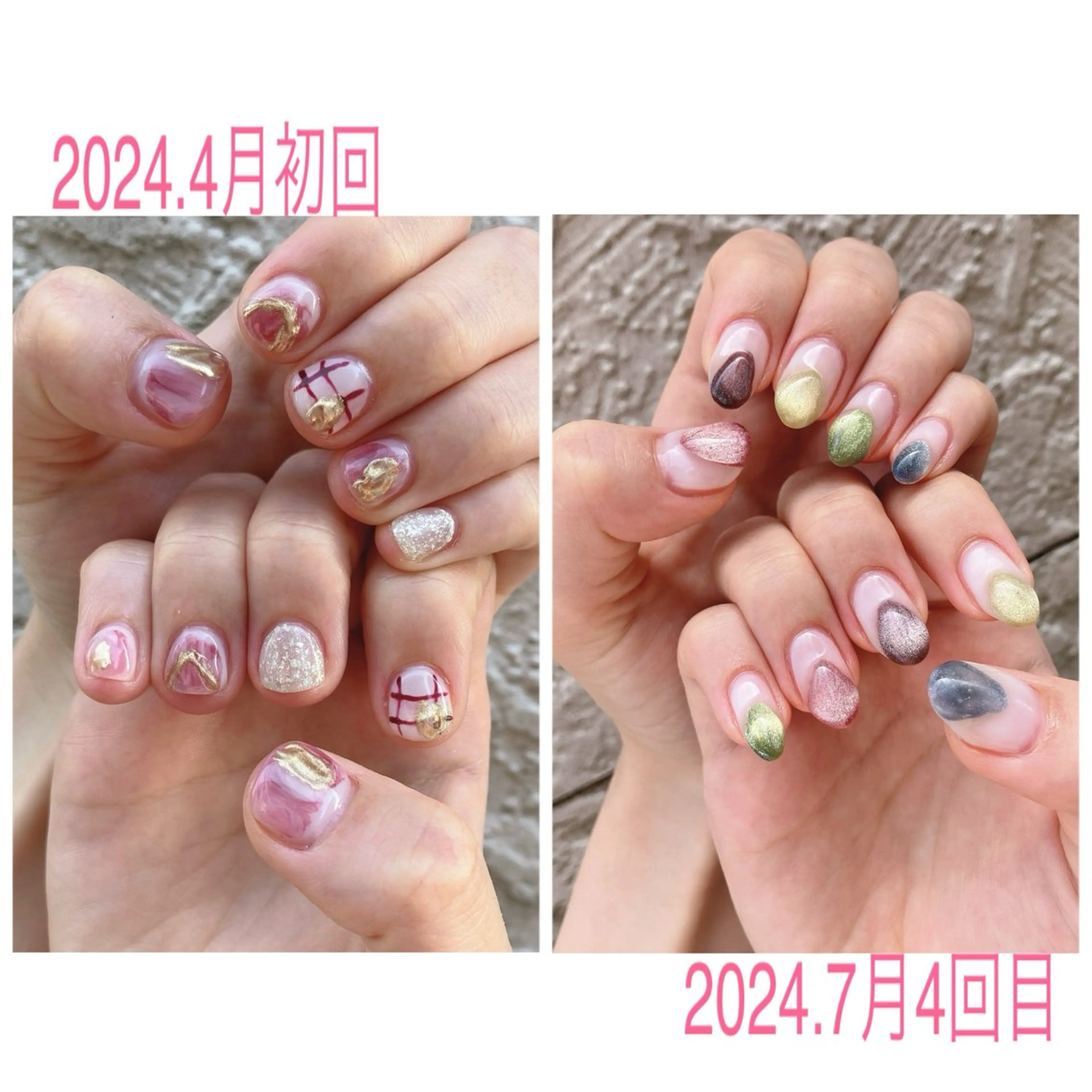 ネイル ジェルネイル ハンドネイル nails 🎀meのネイルデザイン
