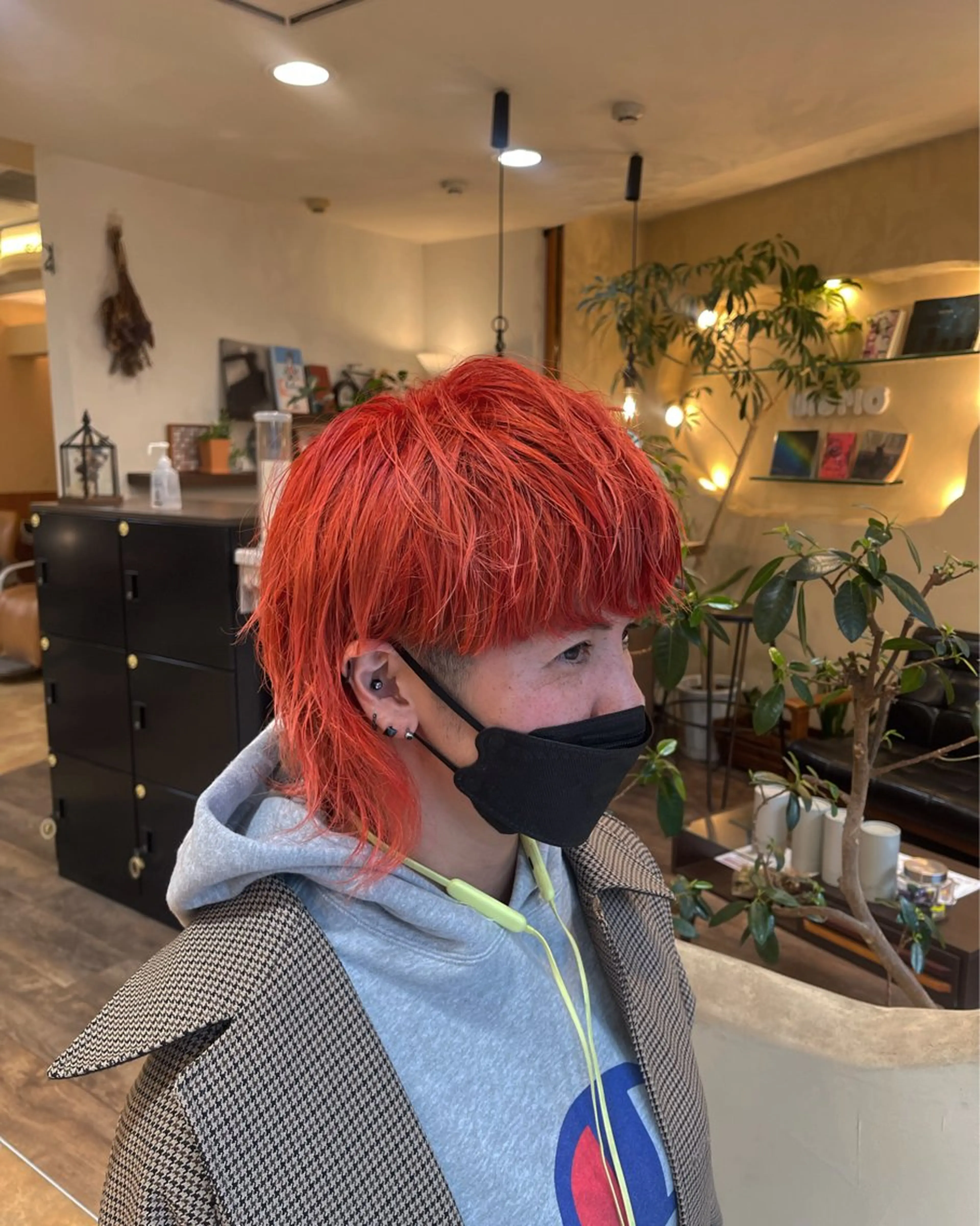 ミディアム カラー パーマ 🌚モデル募集60% off:Fuka🌝のヘアスタイル