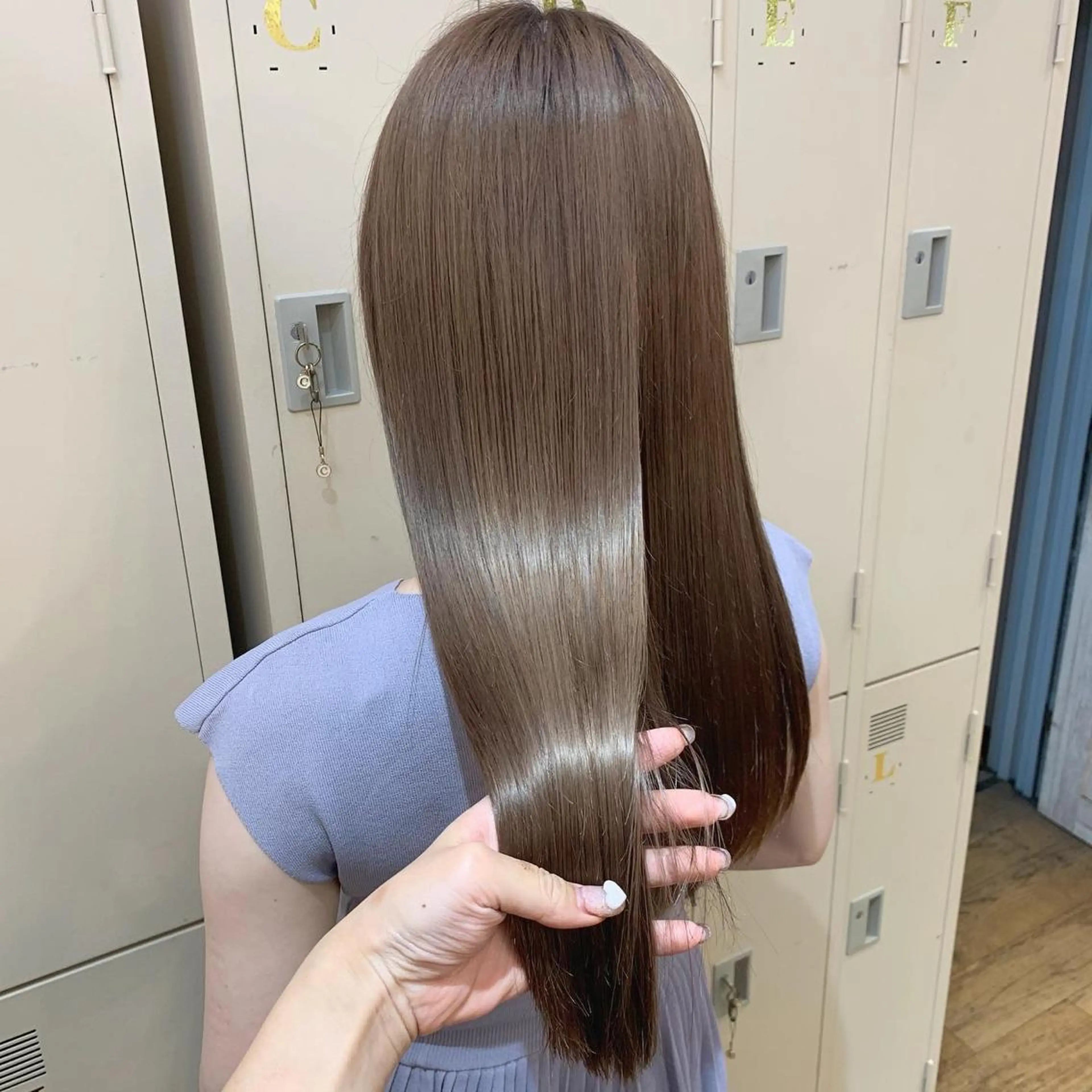 ロング カラー ヘアアレンジ 代表🎀 ふわモテ愛 され髪🩷yumiのヘアスタイル