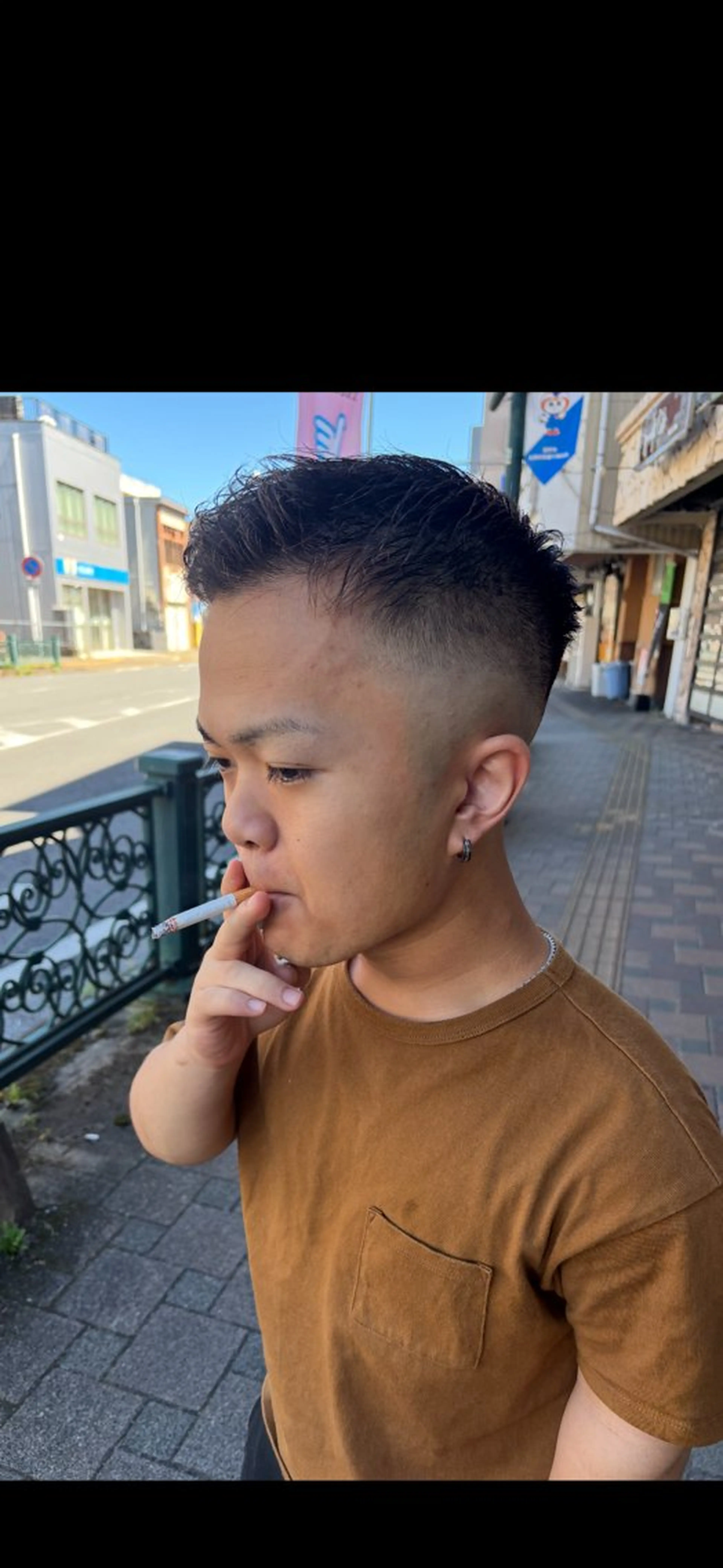 古川 虎太郎のヘアスタイル