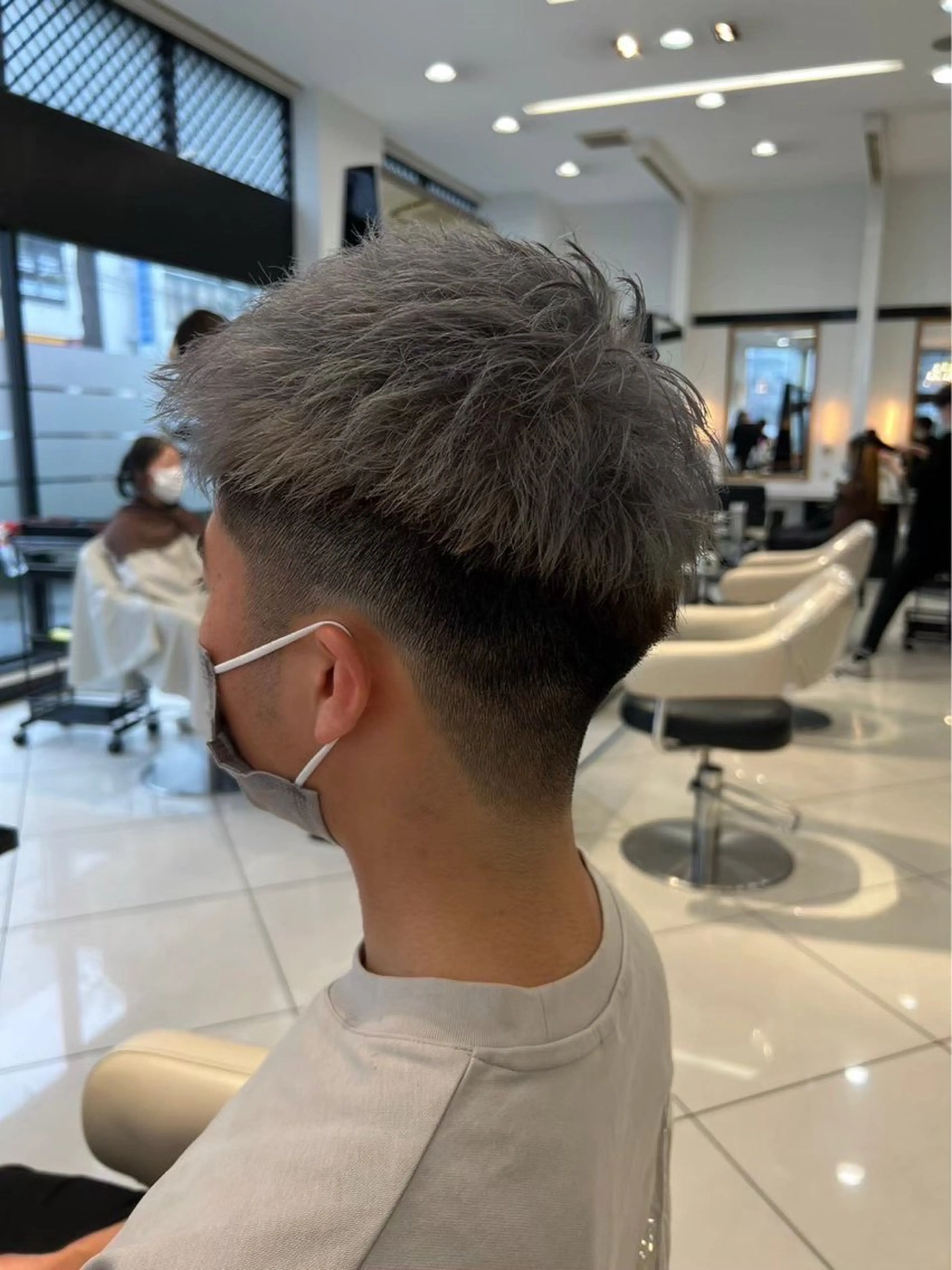 ショート メンズ メンズショート ショートヘア カット 鈴木かのん/縮毛矯正 /ミニモ限定クーポンのヘアスタイル