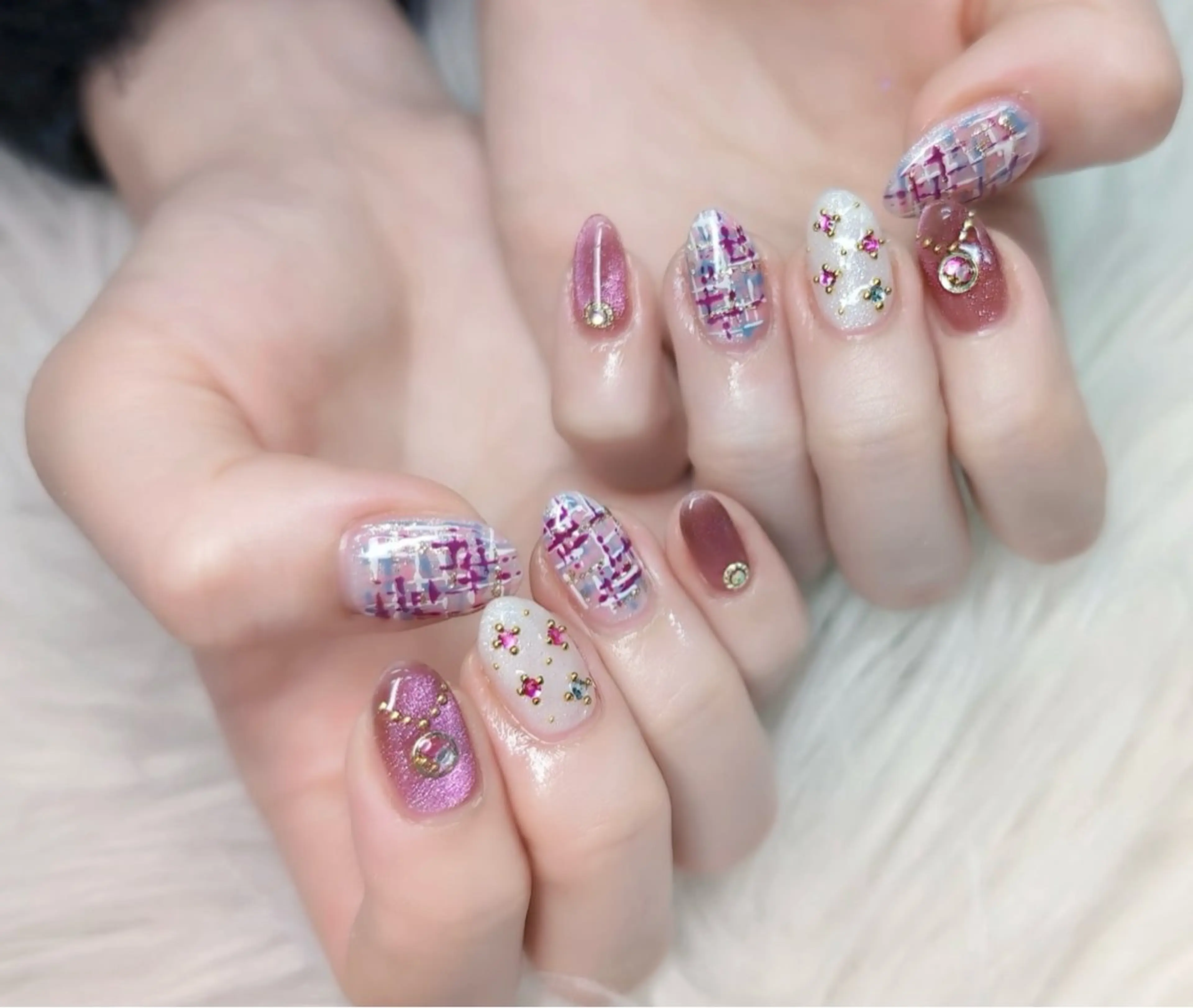 ネイル ハンドネイル ╹◡╹Mimoミモ Eye&Nailのマツエク・マツパデザイン