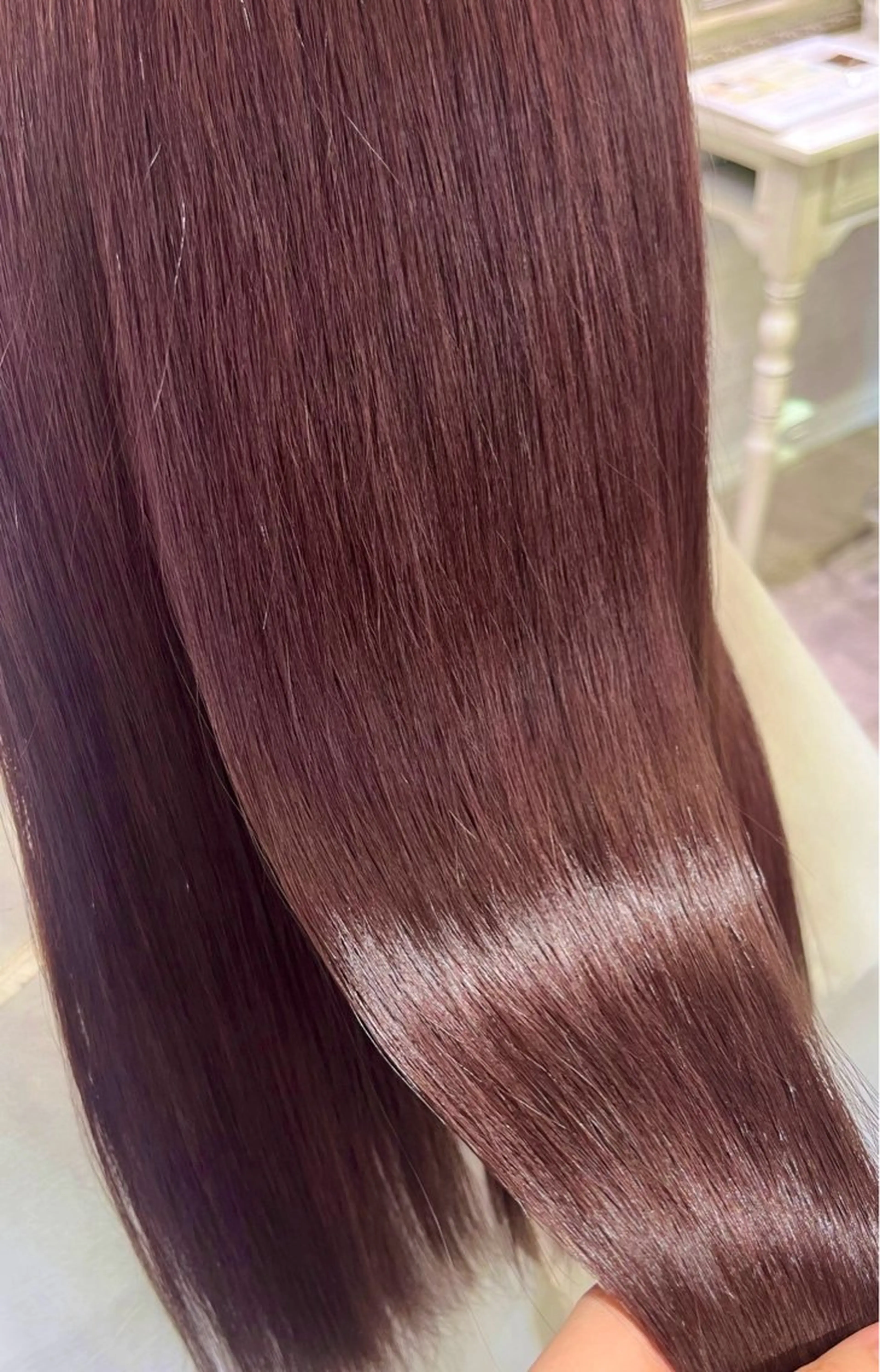 ロング カラー ヘアカラー トリートメント 🎀RUI/髪質改善 /美髪矯正/艶カラーのヘアスタイル