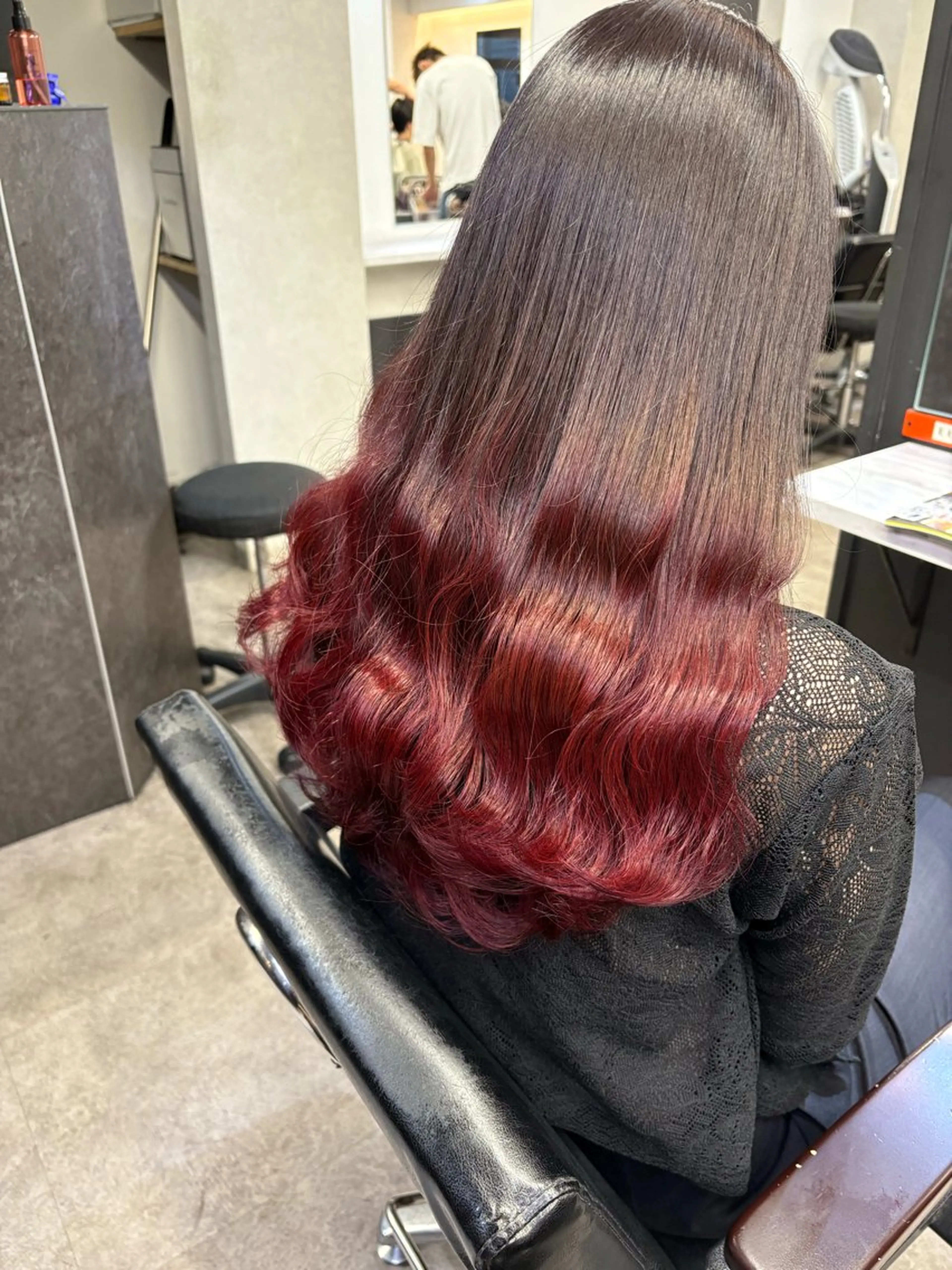 カラー 中富 🍪みなのヘアスタイル
