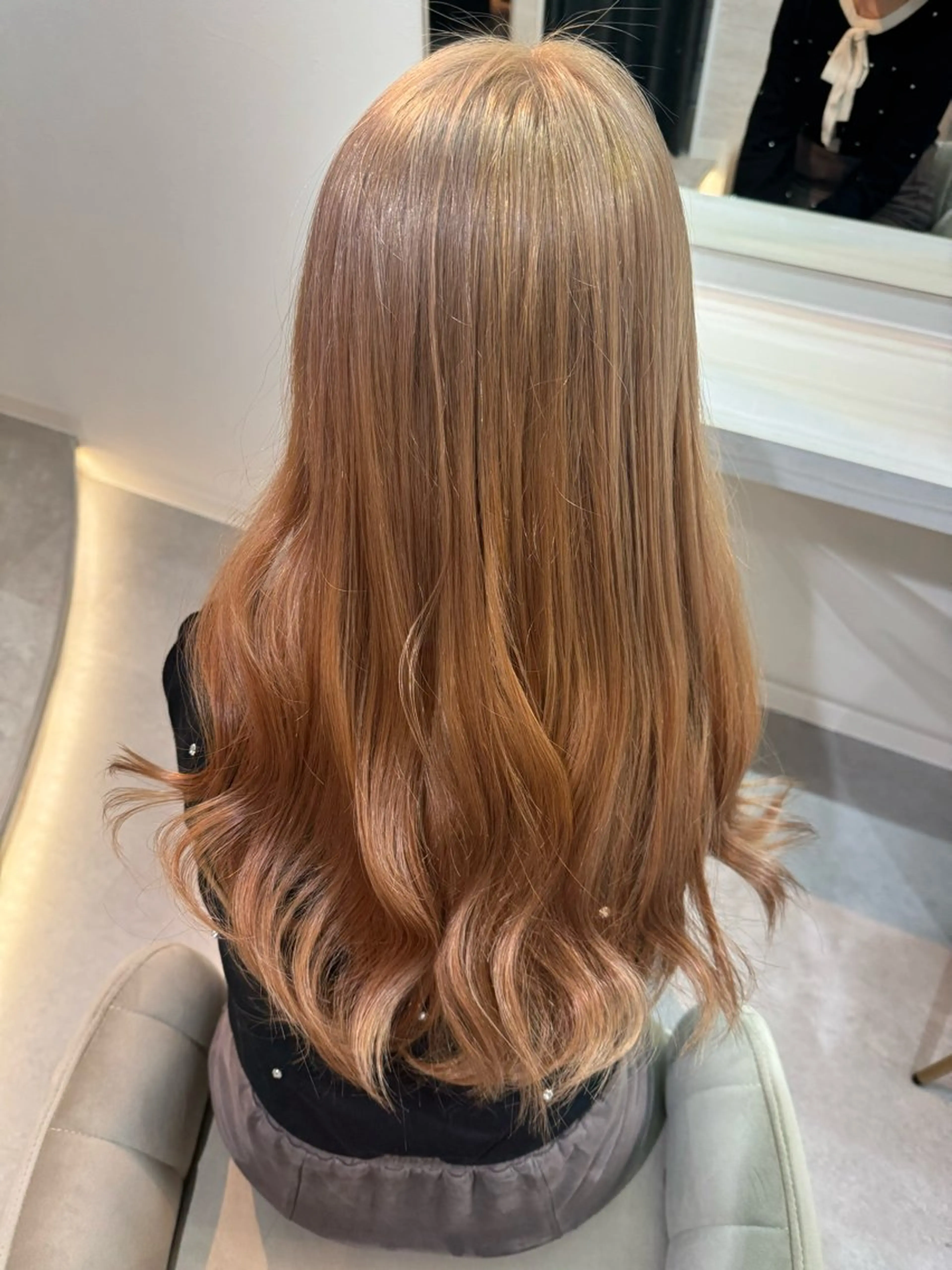 ロング カラー ヘアカラー 【メンズ特化】池袋 韓国スタイル飯塚のヘアスタイル