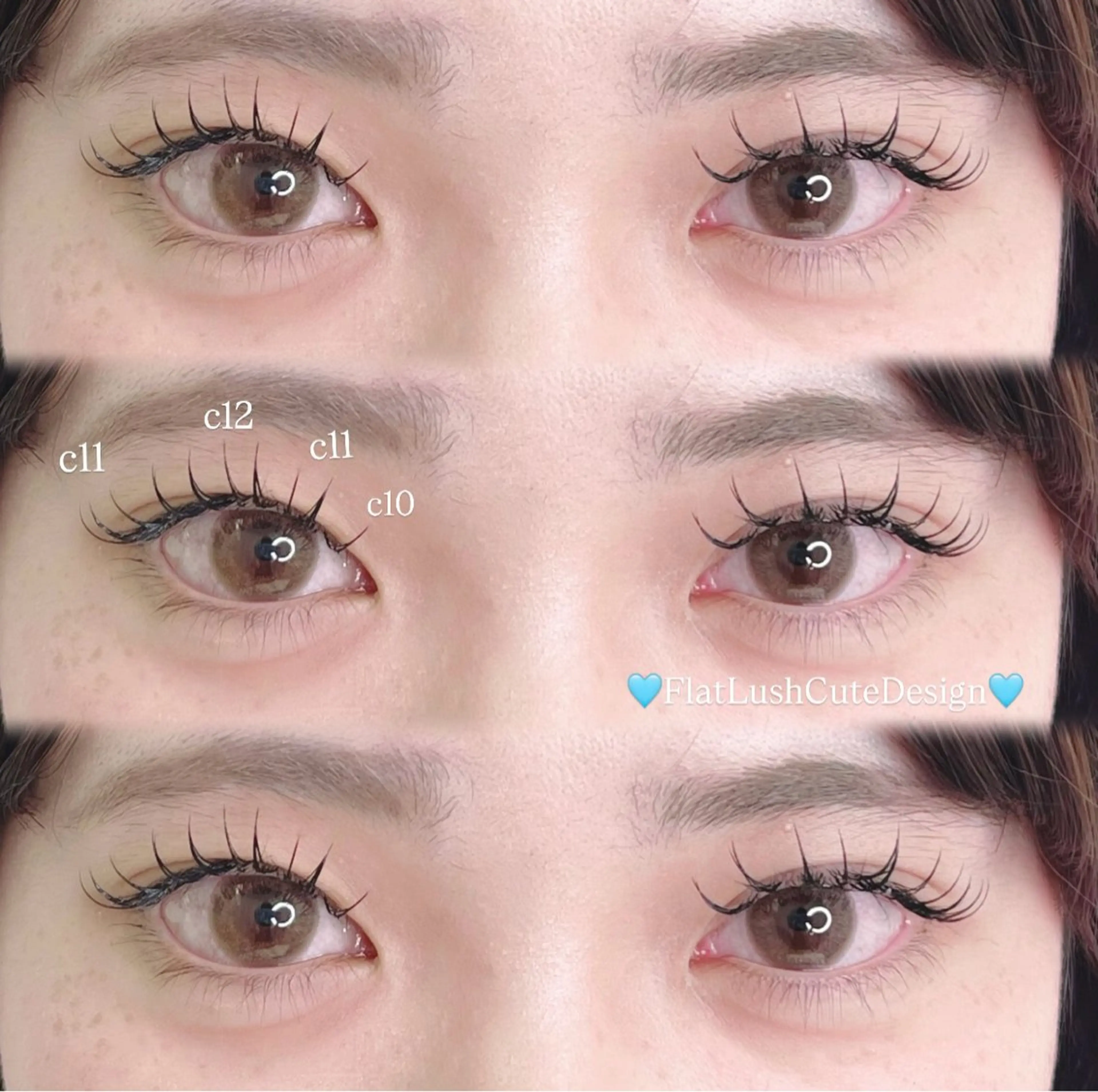 マツエク・マツパ 🩶mila新宿 /nanakoのマツエク・マツパデザイン