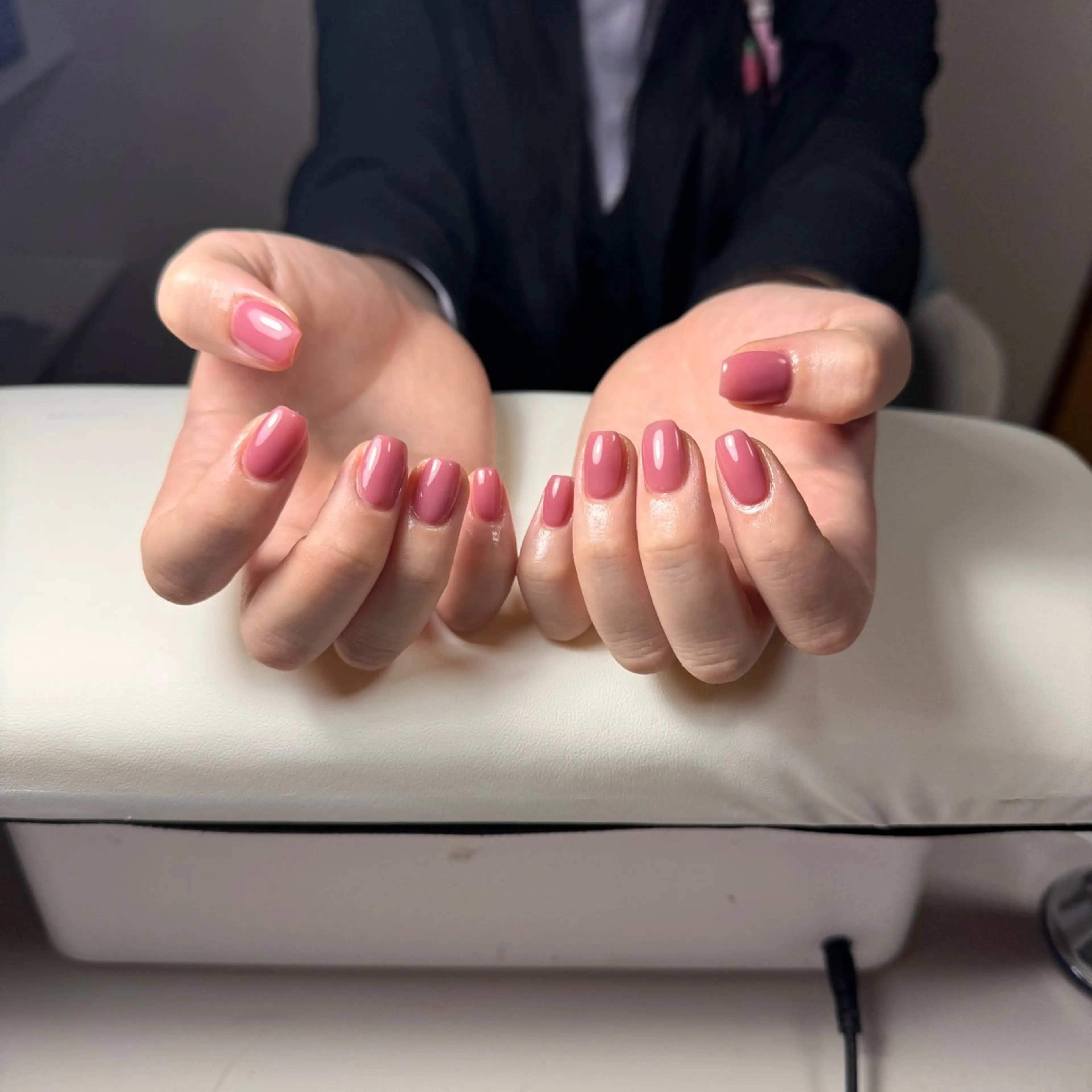 ネイル チークネイル フレンチネイル グラデーション 韓国ネイル マグネットネイル Hana Nailのネイルデザイン