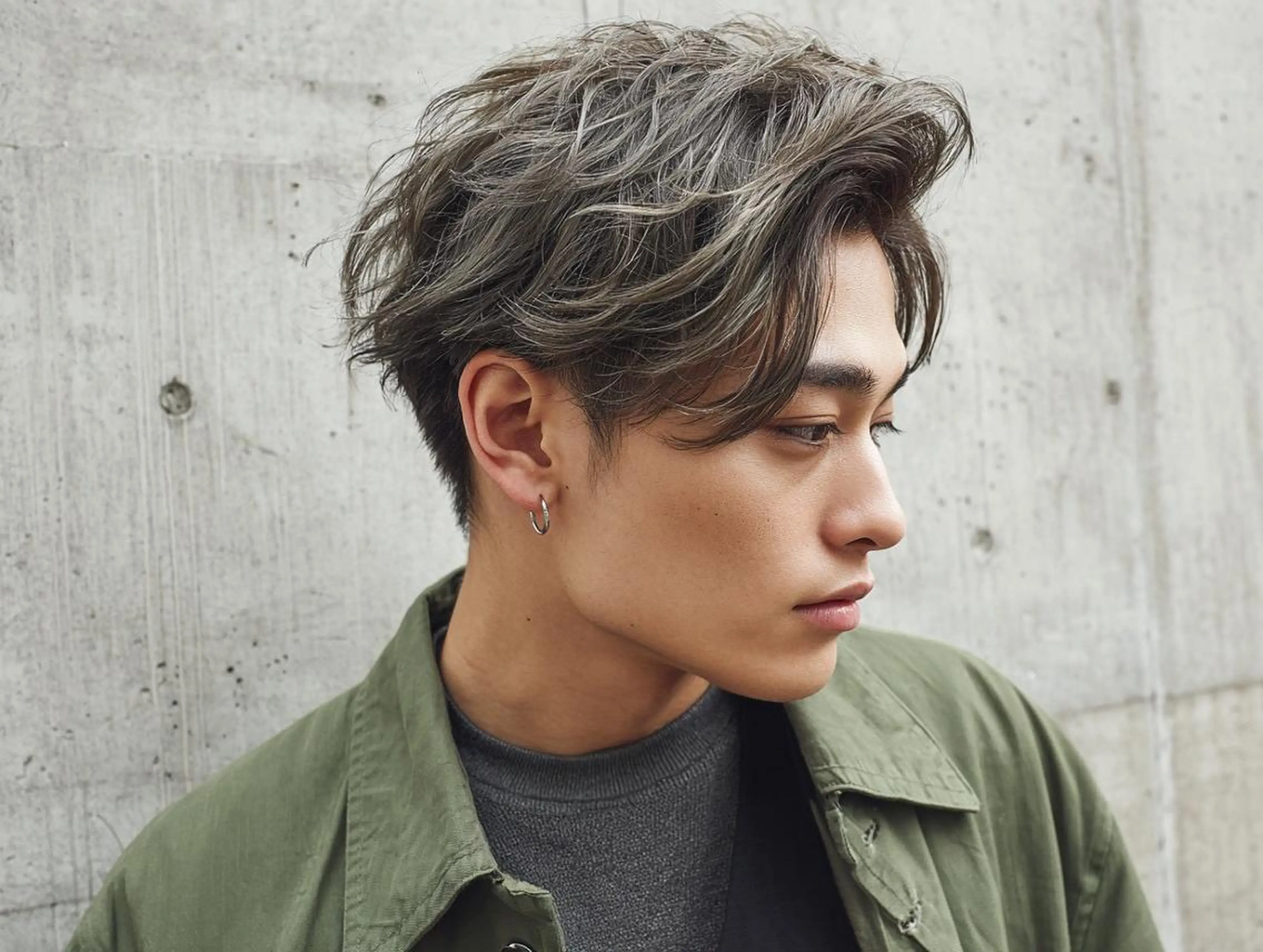 【学割/メンズ限定】ダブルカラー(ブリーチ1回)の写真