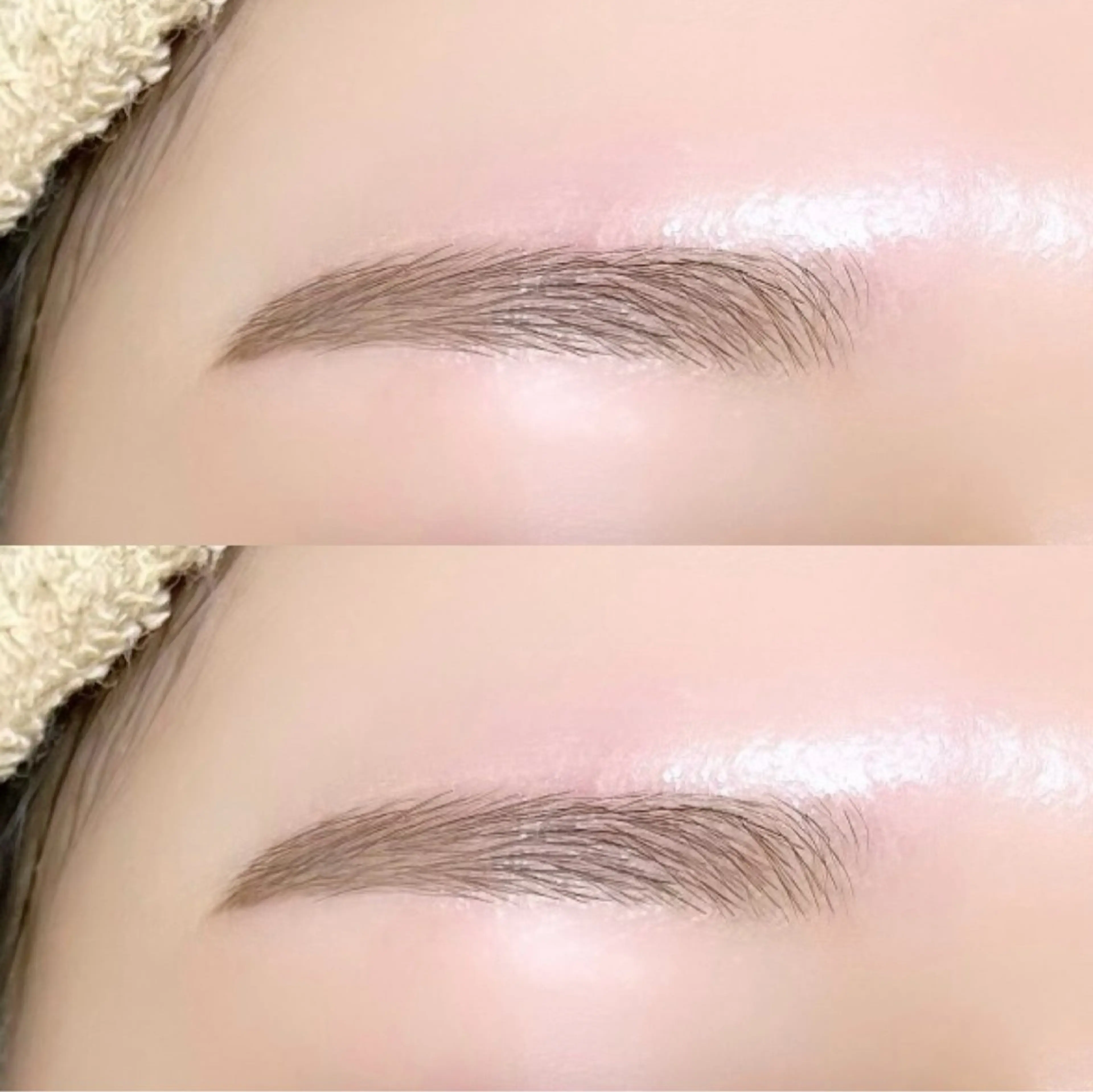 《お得なSET割🤍》まつ毛パーマorパリジェンヌ+美眉アイブロウWAX(眉メイク付🌷) ¥8,500▶︎¥8,000の写真