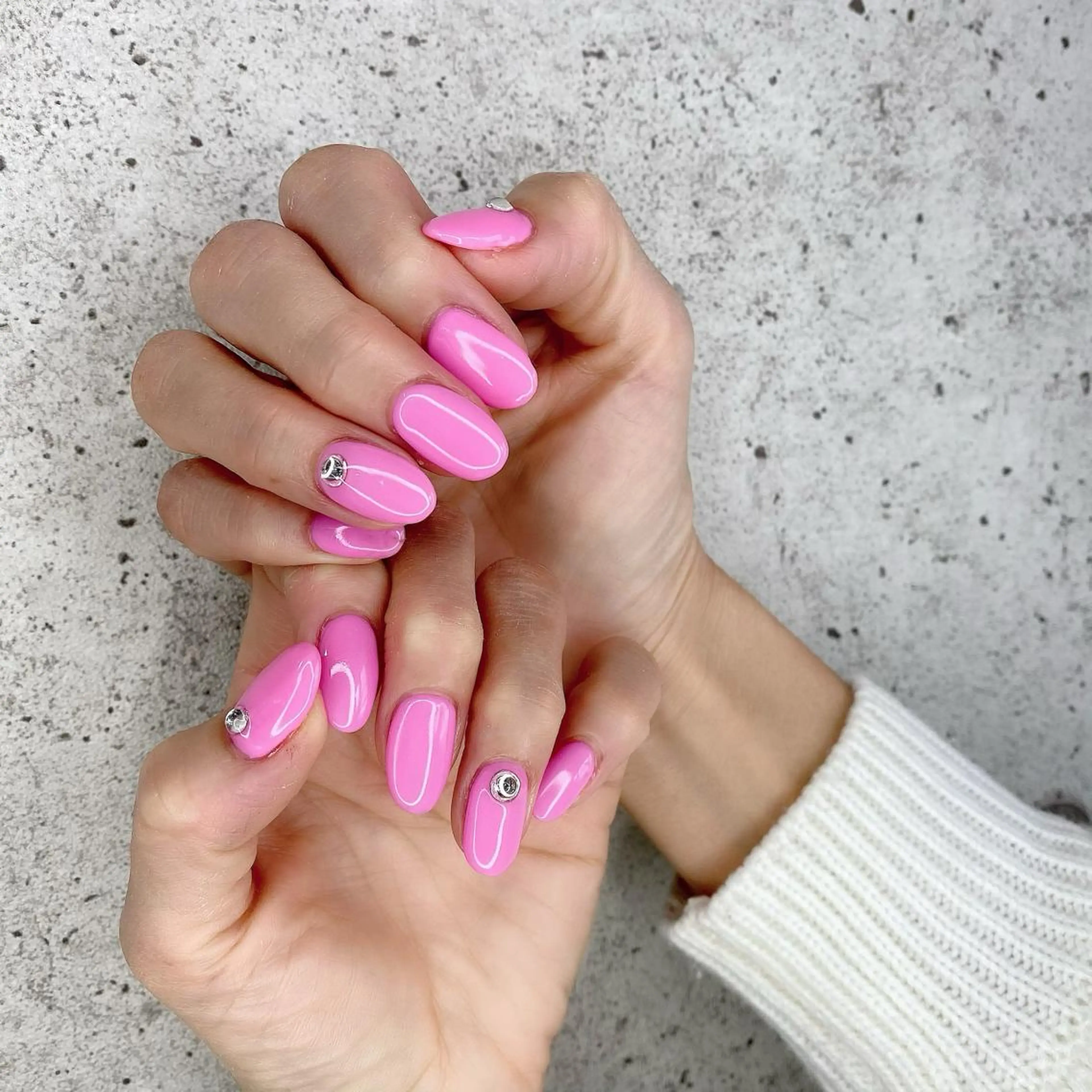 ミディアム カラー パーマ ヘアアレンジ メンズ キッズ ネイル マツエク・マツパ Salon Ｋのネイルデザイン