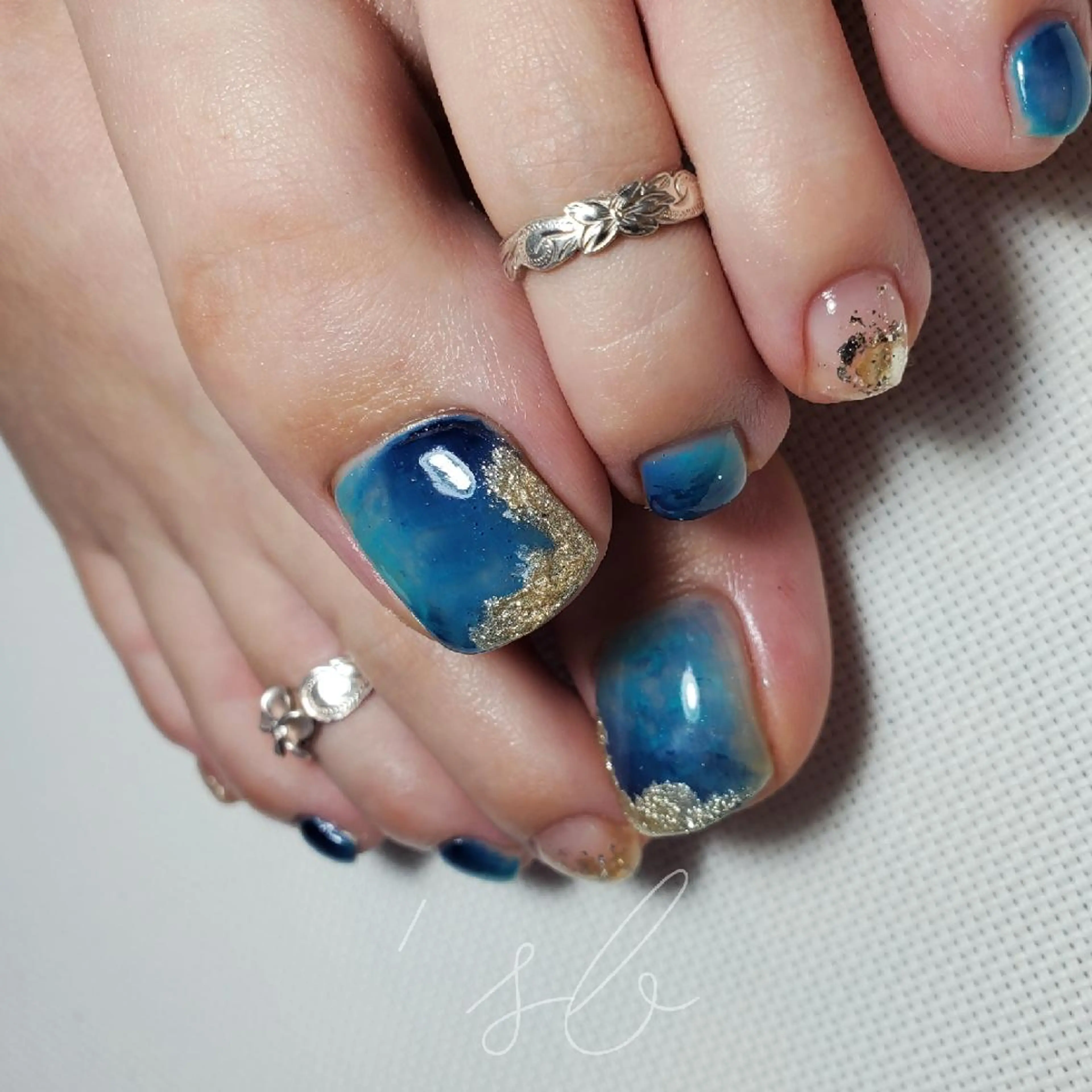 ネイル フットネイル nailroom‪ sb‪‪𓈒𓂂𓏸のネイルデザイン