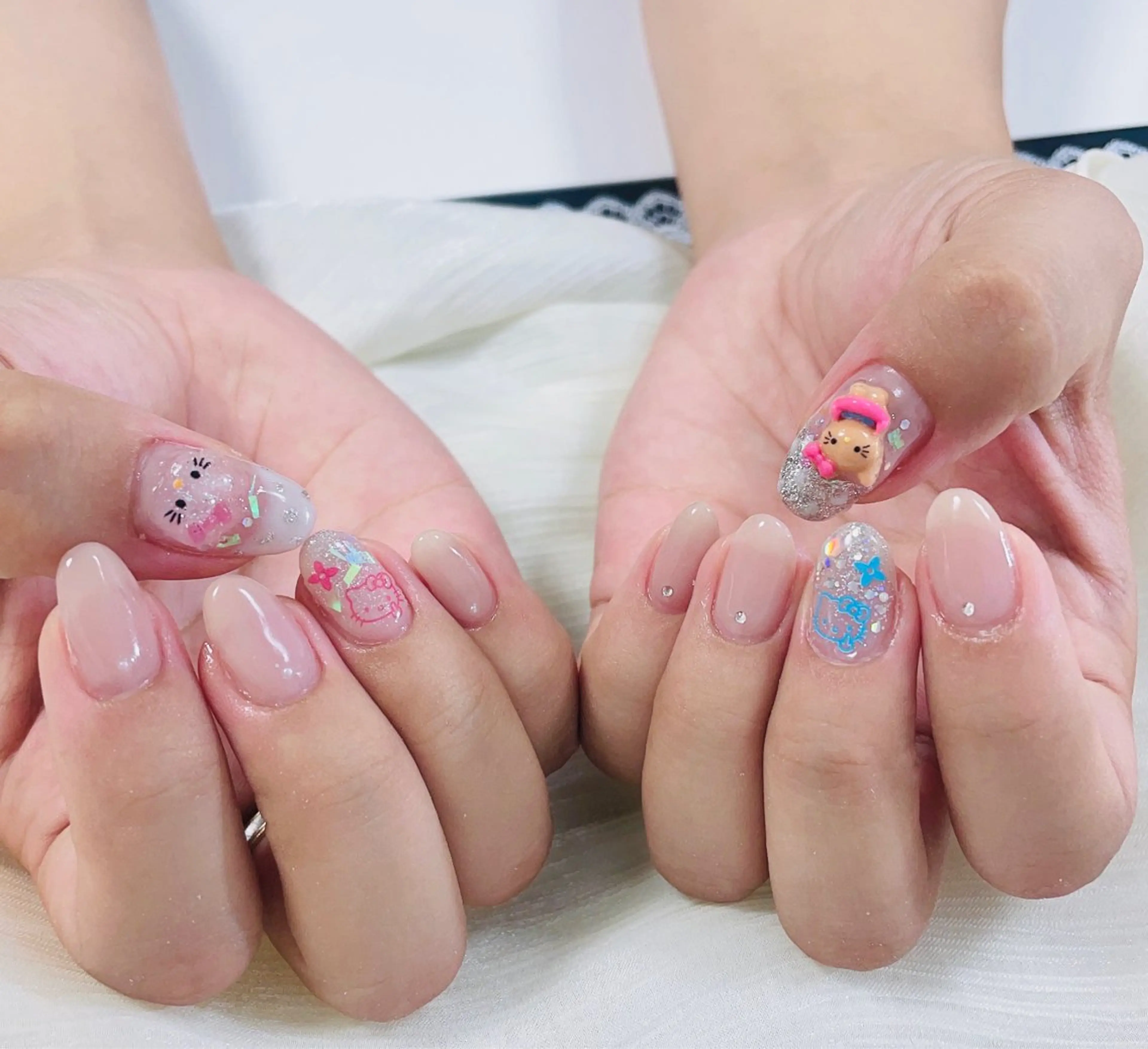 ネイル ハンドネイル ハンドケア 🍑 momo_nailのネイルデザイン
